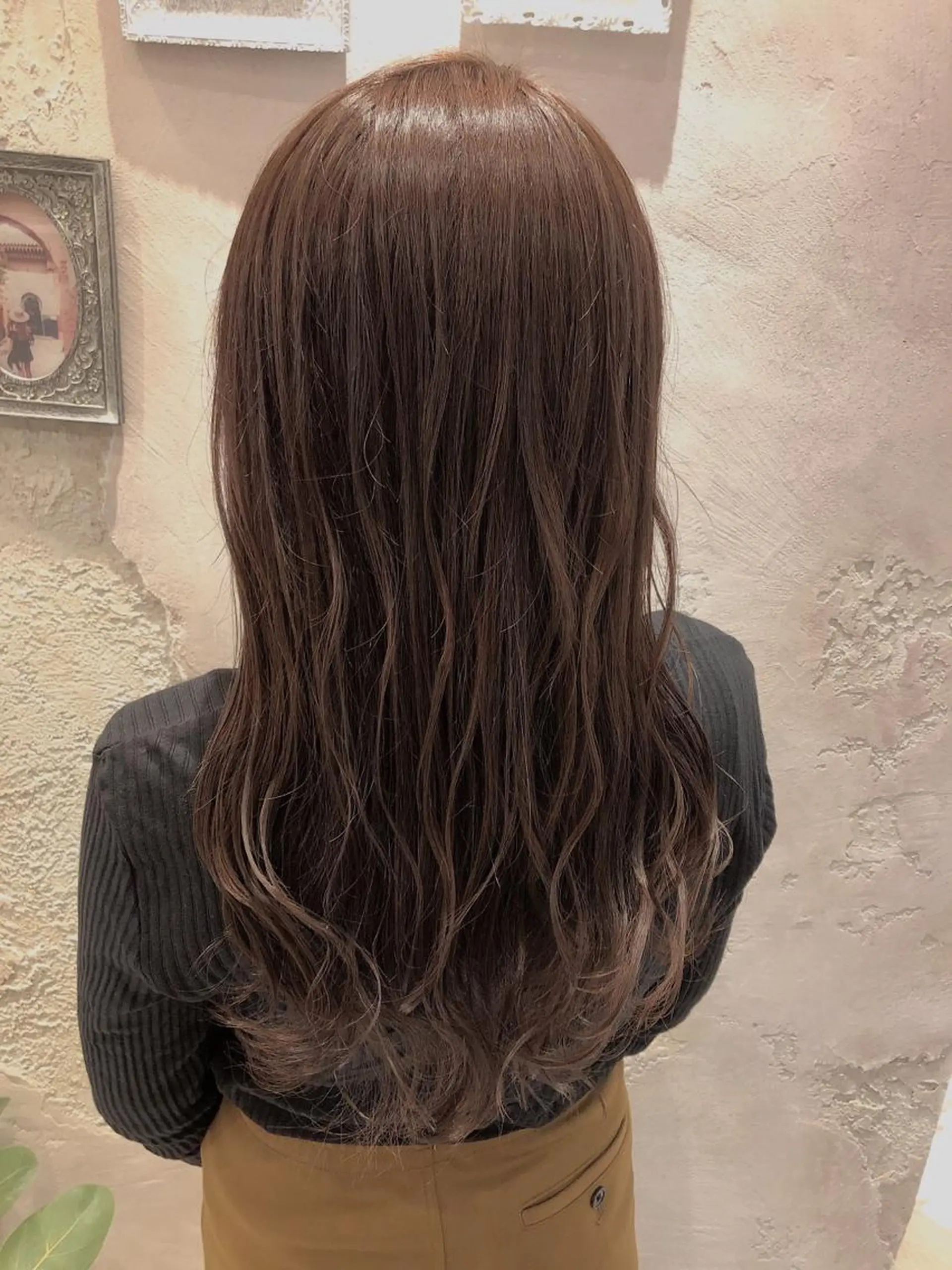 ミディアム アッシュ カット ヘアカラー トリートメント 代表山口ひな 髪質改善のプロのヘアスタイル