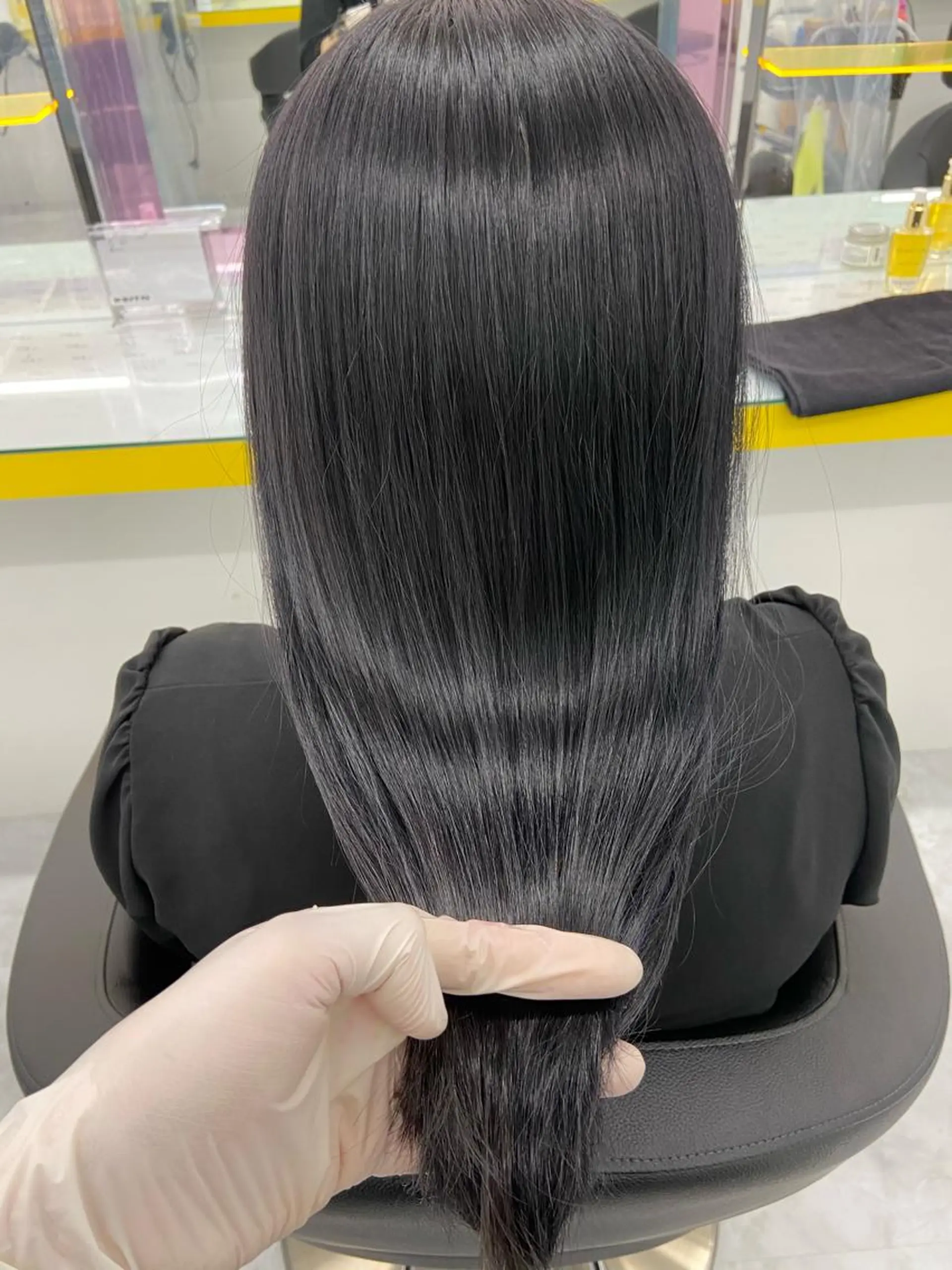 ショート カラー パーマ ヘアアレンジ ネイル マツエク・マツパ 韓国風ベージュ🤎 赤みなし🌿横浜🤎のヘアスタイル