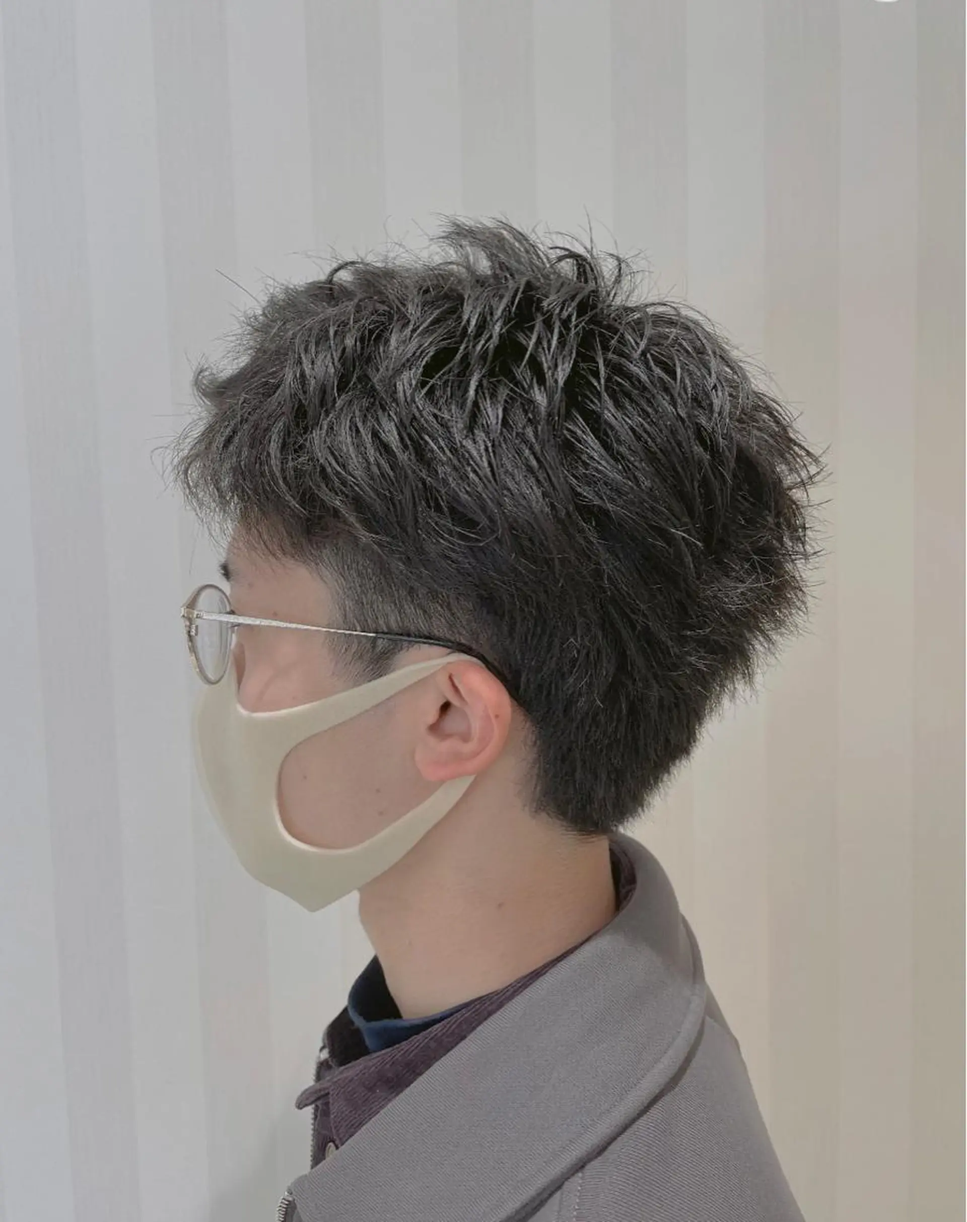 メンズ 🔹メンズ縮毛矯正 川島爽楽🔹のヘアスタイル