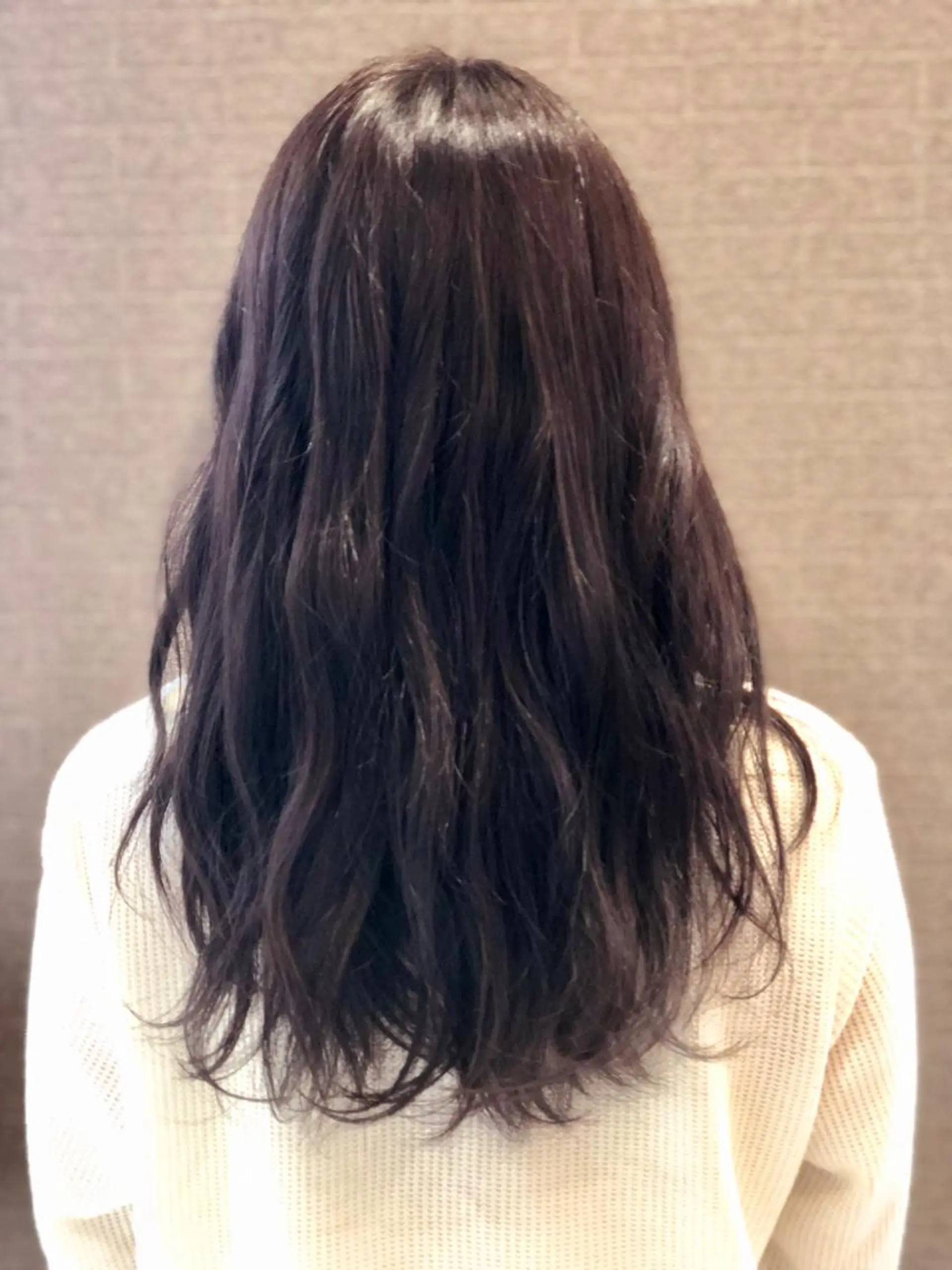 ミディアム カラー アッシュ アンドウ ユウ/ レイヤーカット/韓国のヘアスタイル