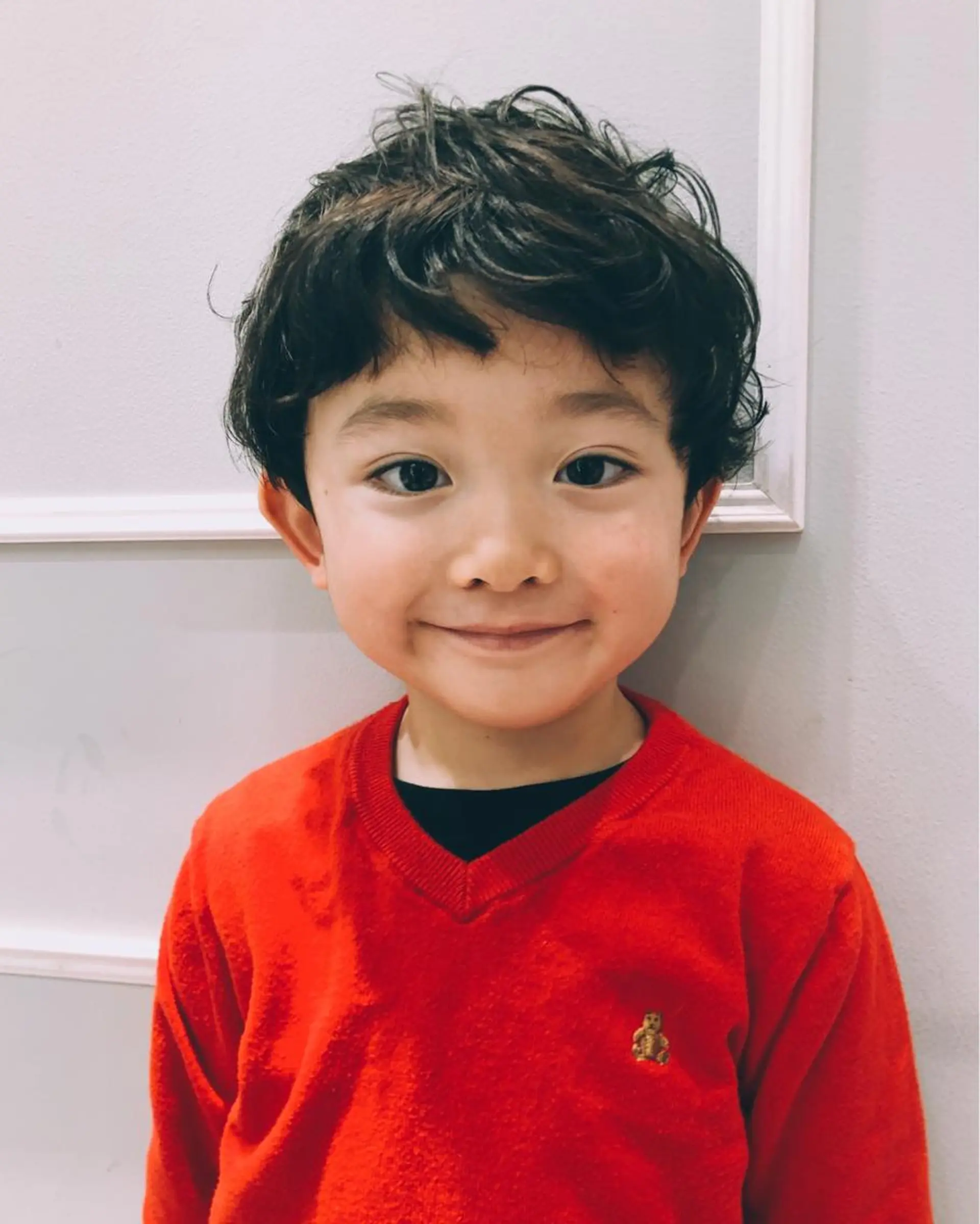 ミディアム キッズ ボブ アンブレラカラー💫 フェイスフレーミングのヘアスタイル