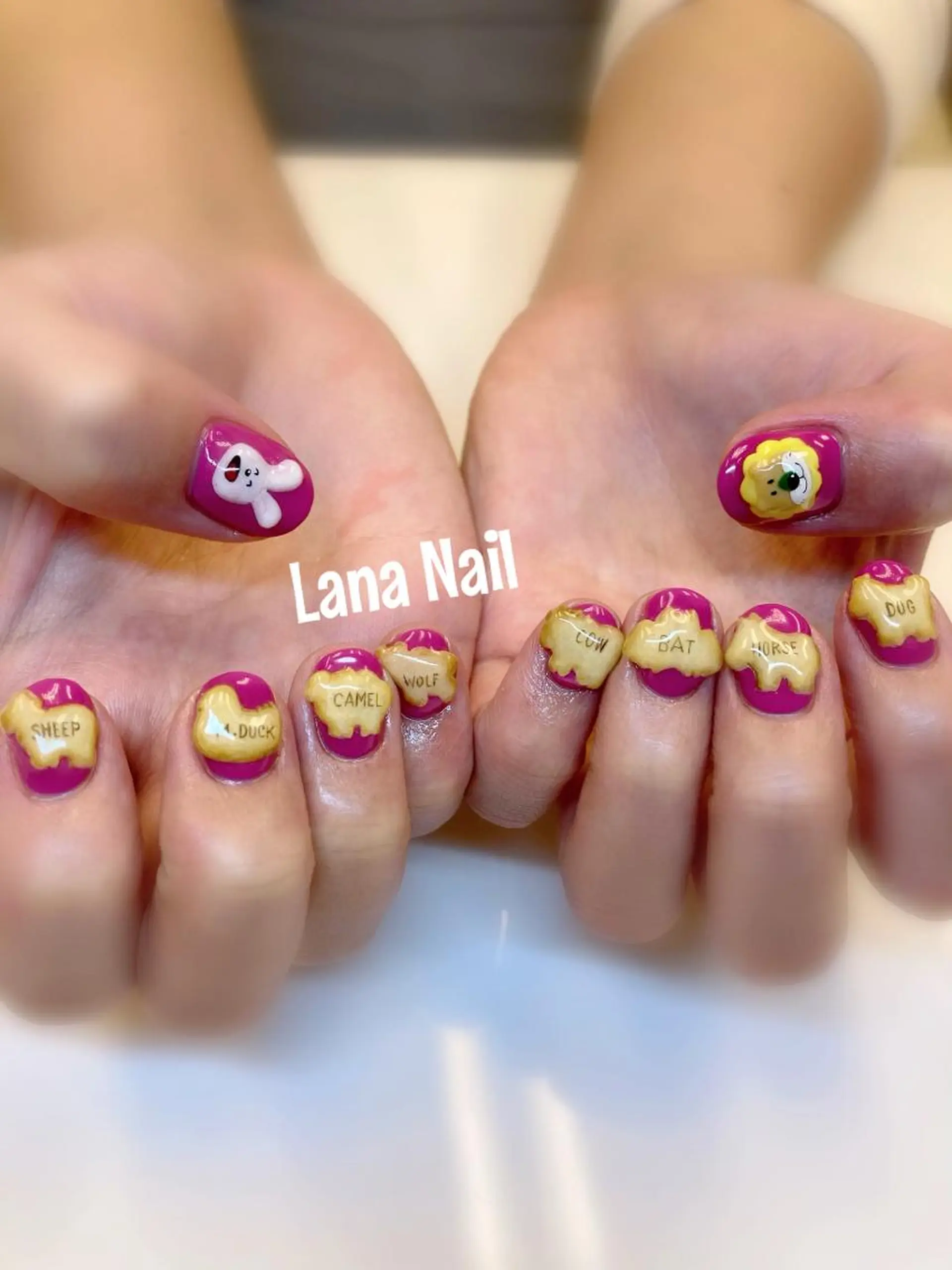 ネイル ジェルネイル ワンカラーネイル Lana Nailのネイルデザイン