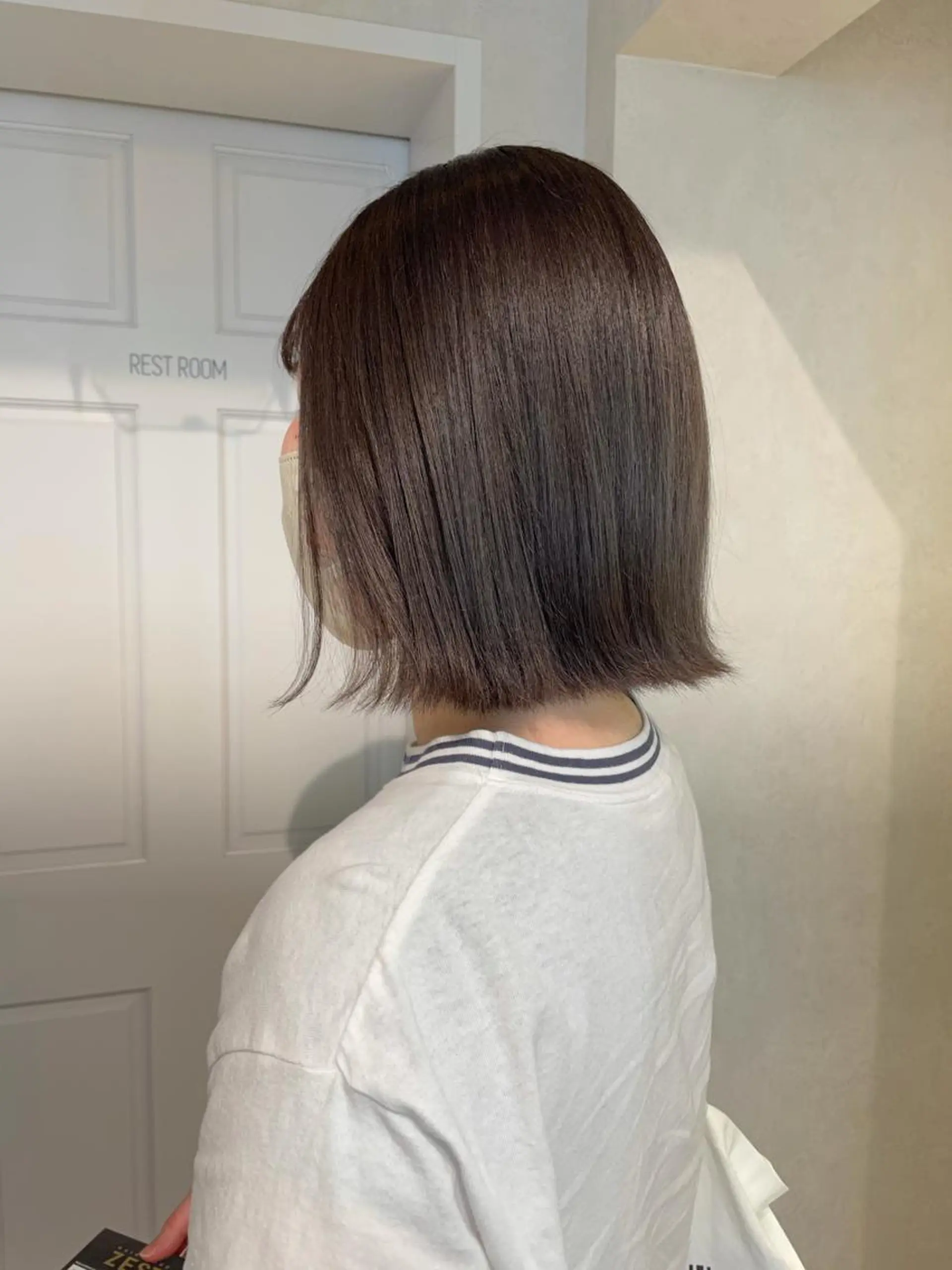 ミディアム カラー ブリーチ ブリーチなしカラー ヘアカラー ナチュラル透明感🌱 小山美樹子のヘアスタイル