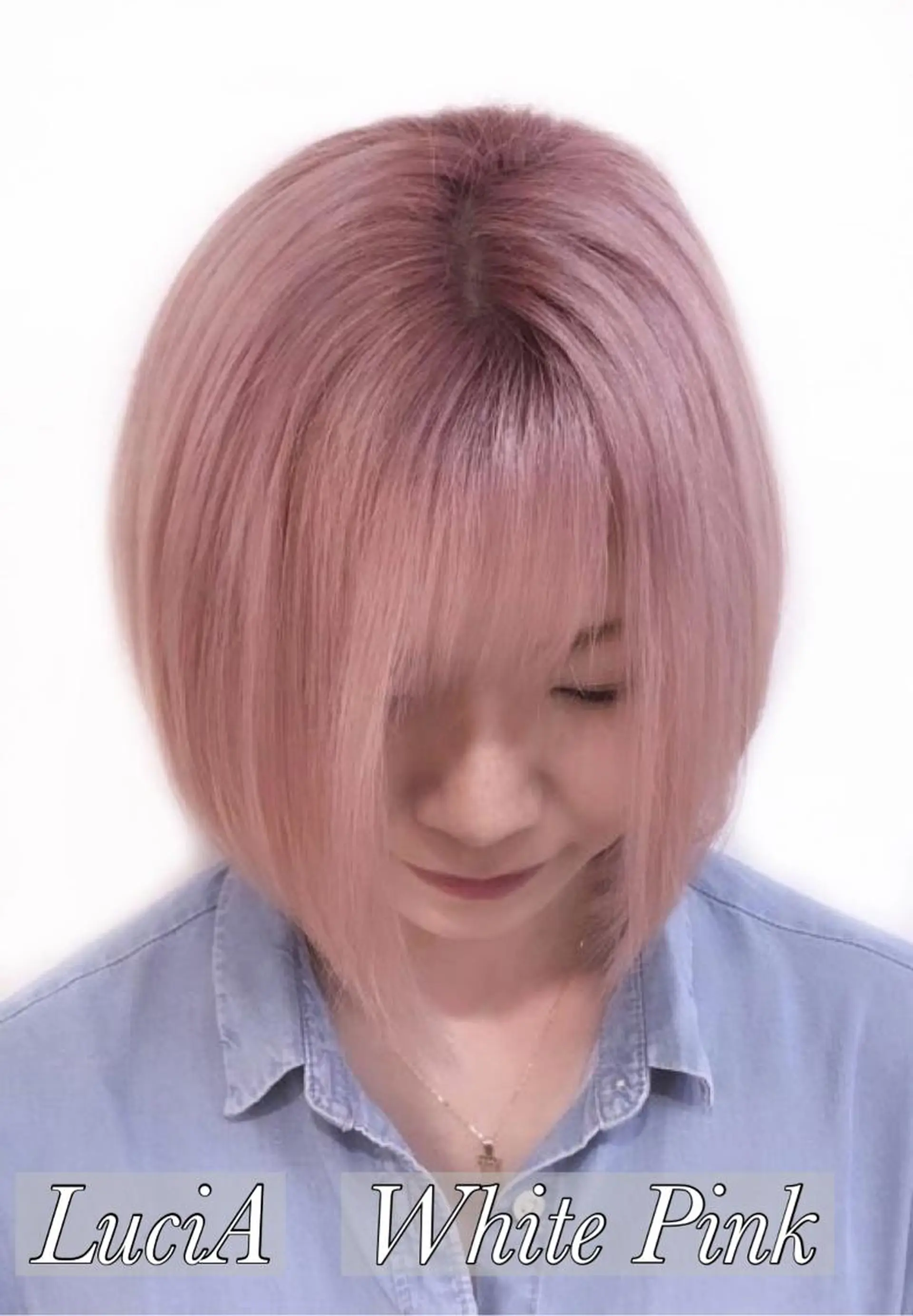 セミロング カラー ヘアアレンジ LuciA/エクステ カラーのヘアスタイル