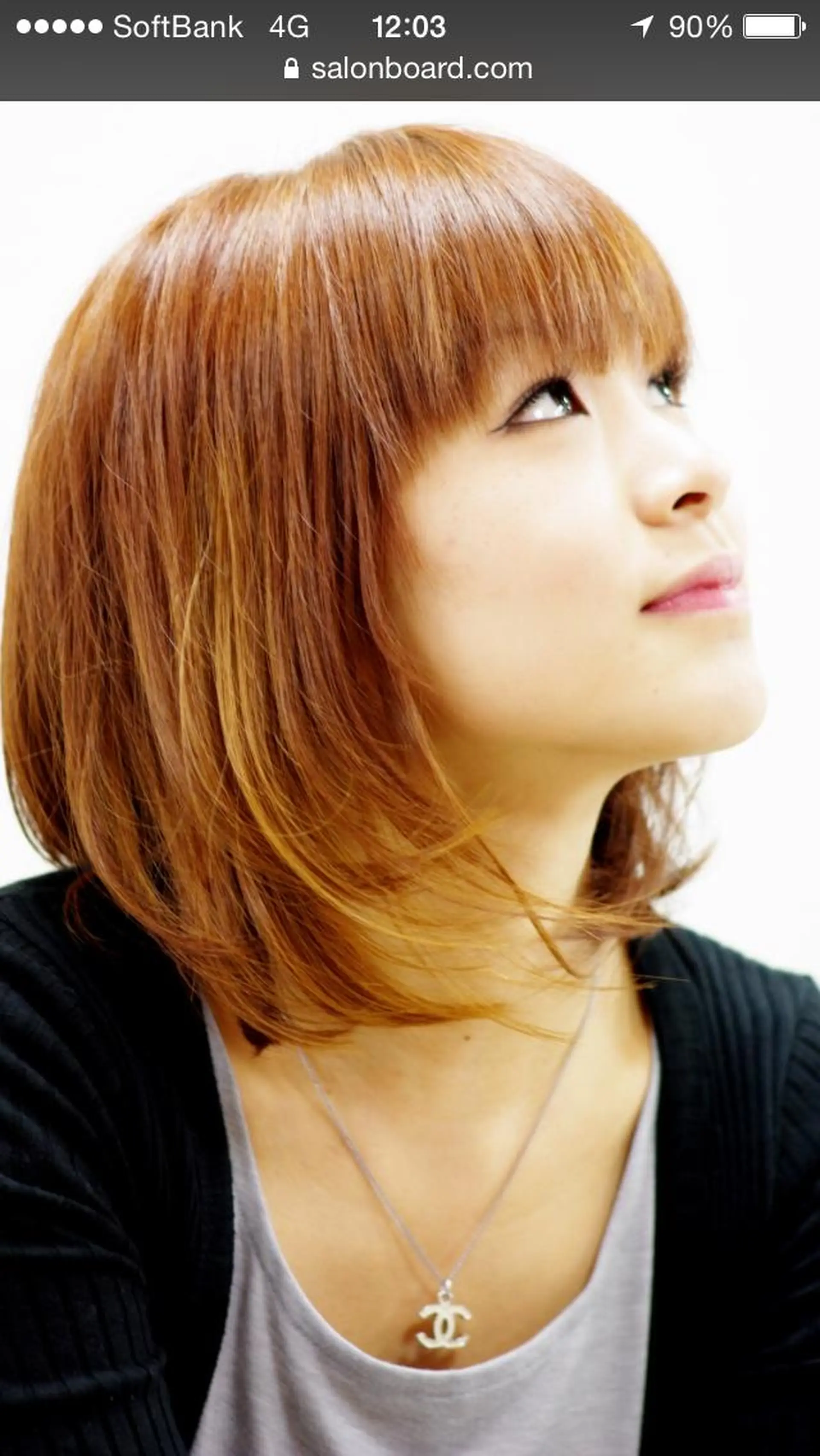 ショート ボブ 柴田 陽平のヘアスタイル