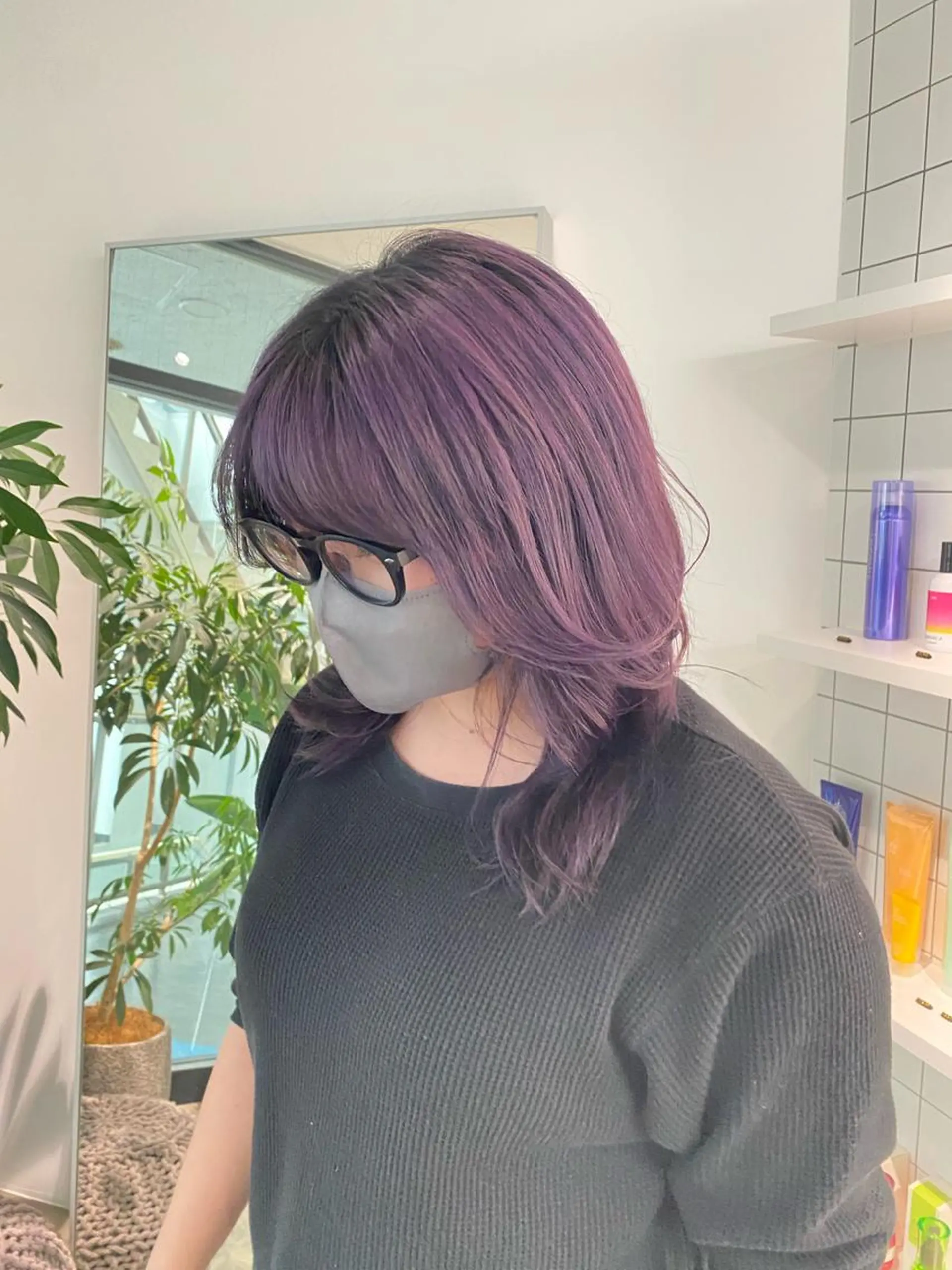 ミディアム カラー ご予約は2月まで！ maho‪🐈🎀のヘアスタイル