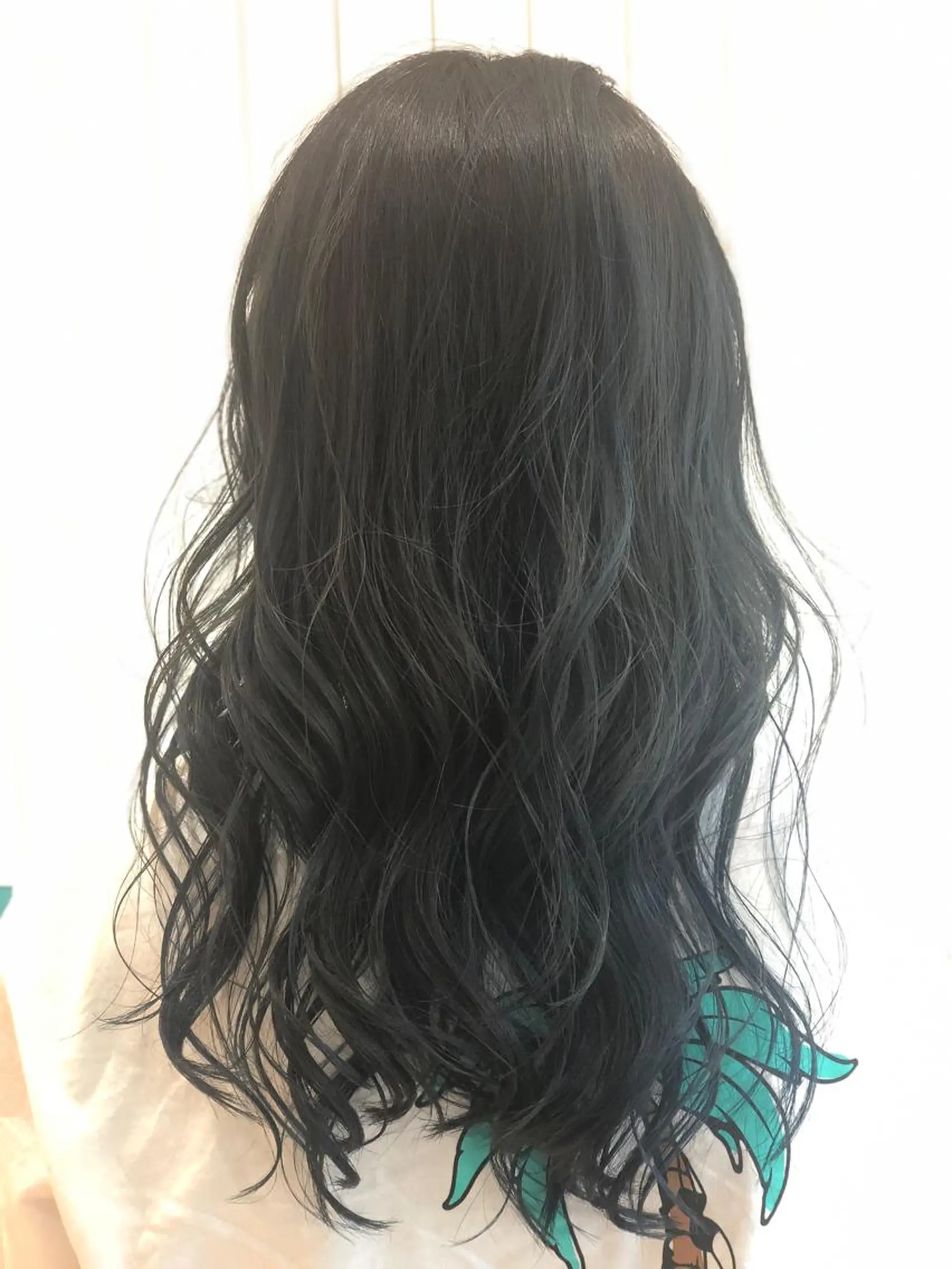 ロング カラー ブルーカラー グラデーションカラー ハイライトカラー ハイライト Snaly カラー特化ページのヘアスタイル