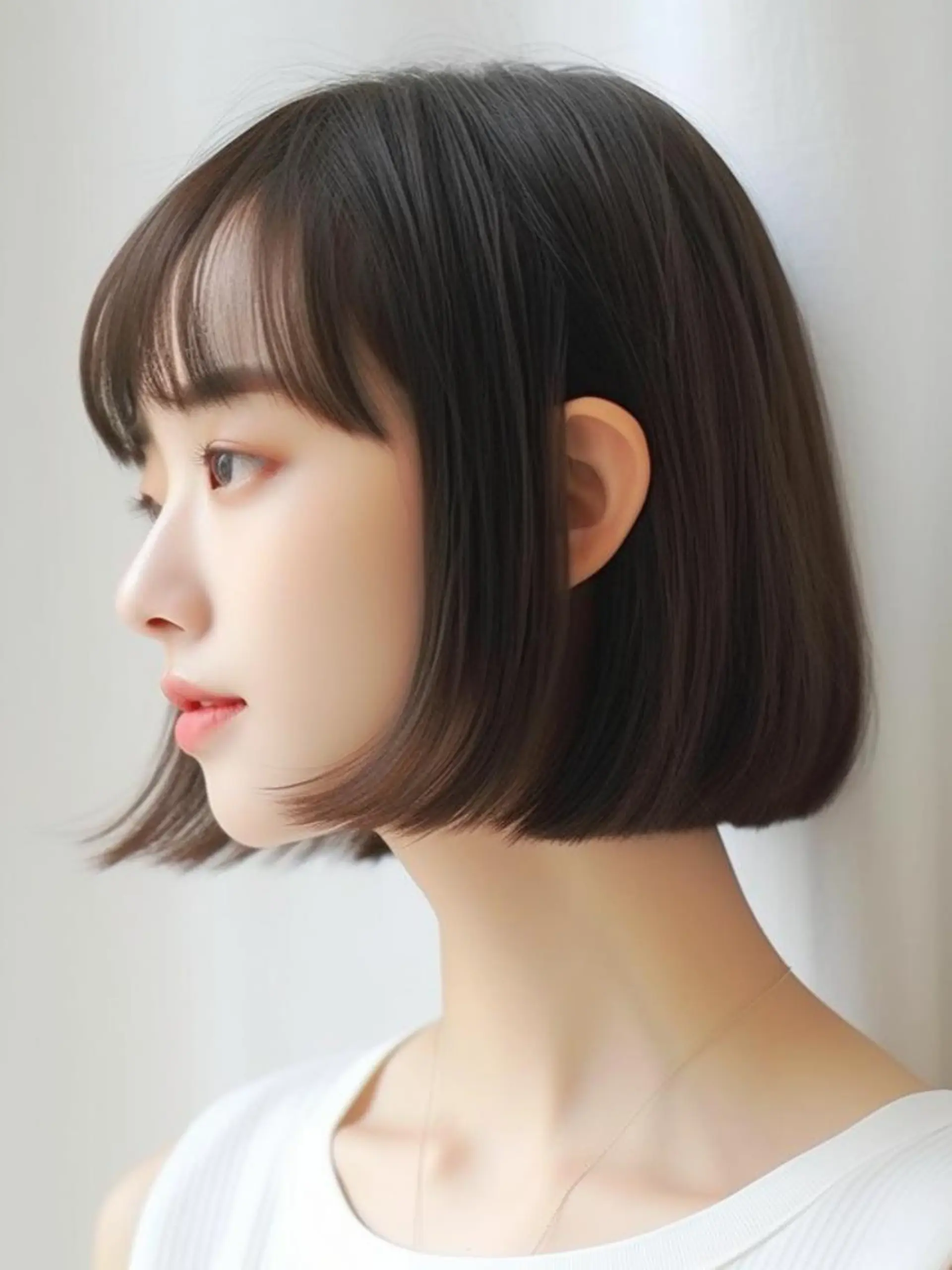 セミロング カラー 表参道/さあ や/大人ナチュラルのヘアスタイル