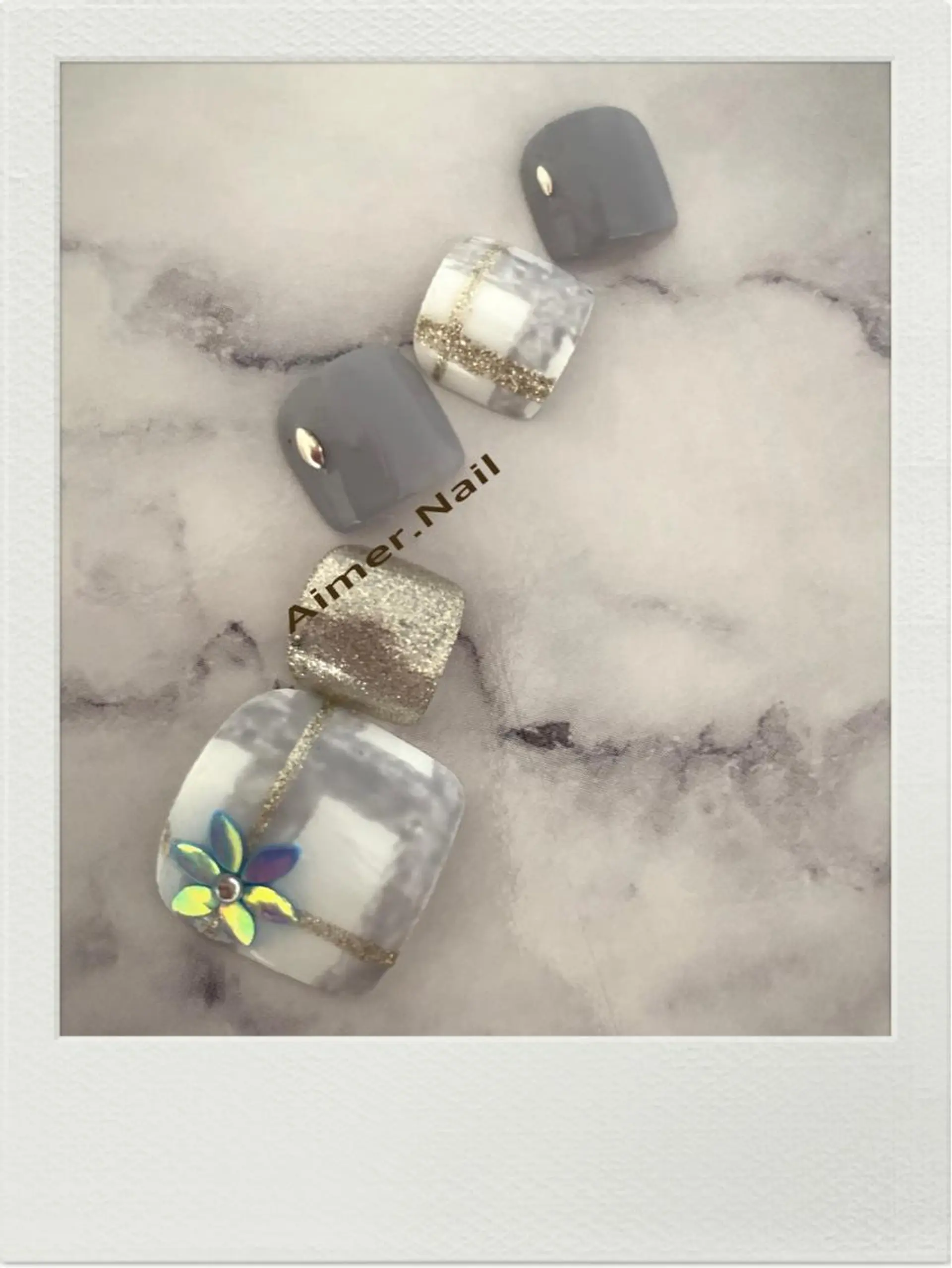 ネイル フットネイル フットネイル Aimer. Nailのネイルデザイン