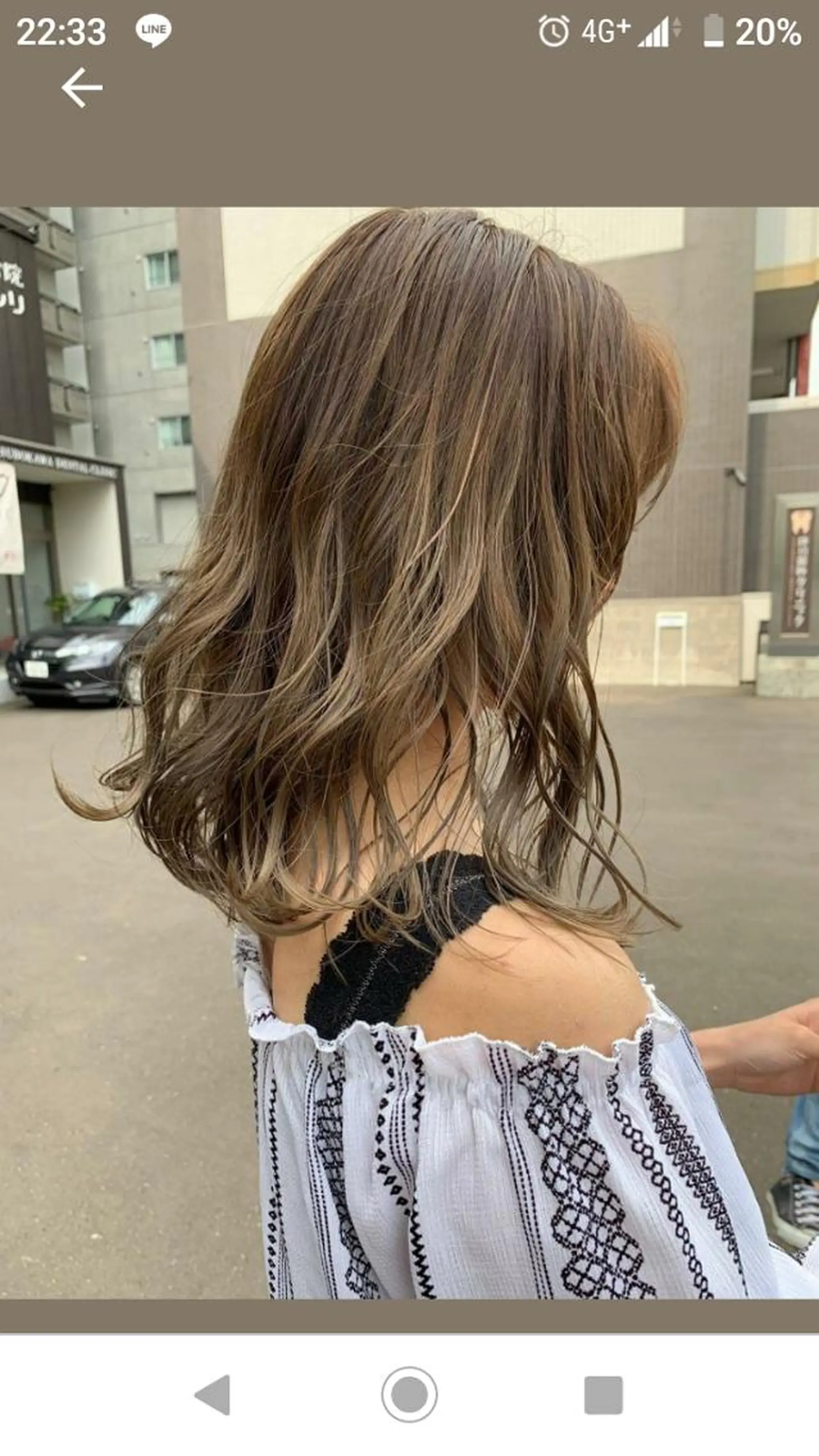 ミディアム カラー 髪質改善/美髪 艶カラーLillyのヘアスタイル