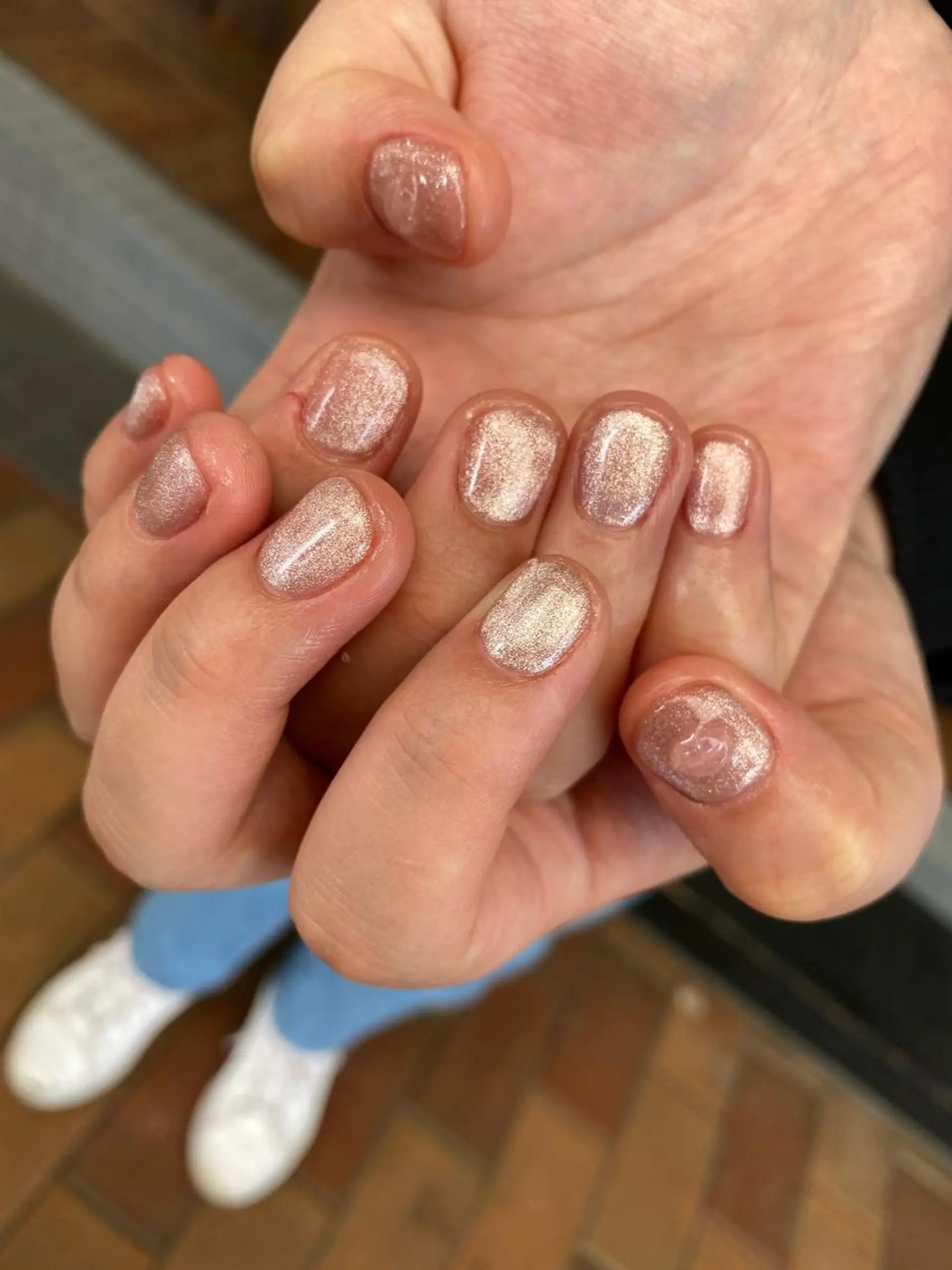 ネイル ジェルネイル マグネットネイル ワンカラーネイル ハンドネイル nailsalon ∞ ﾐｶﾅﾙ ∞のネイルデザイン