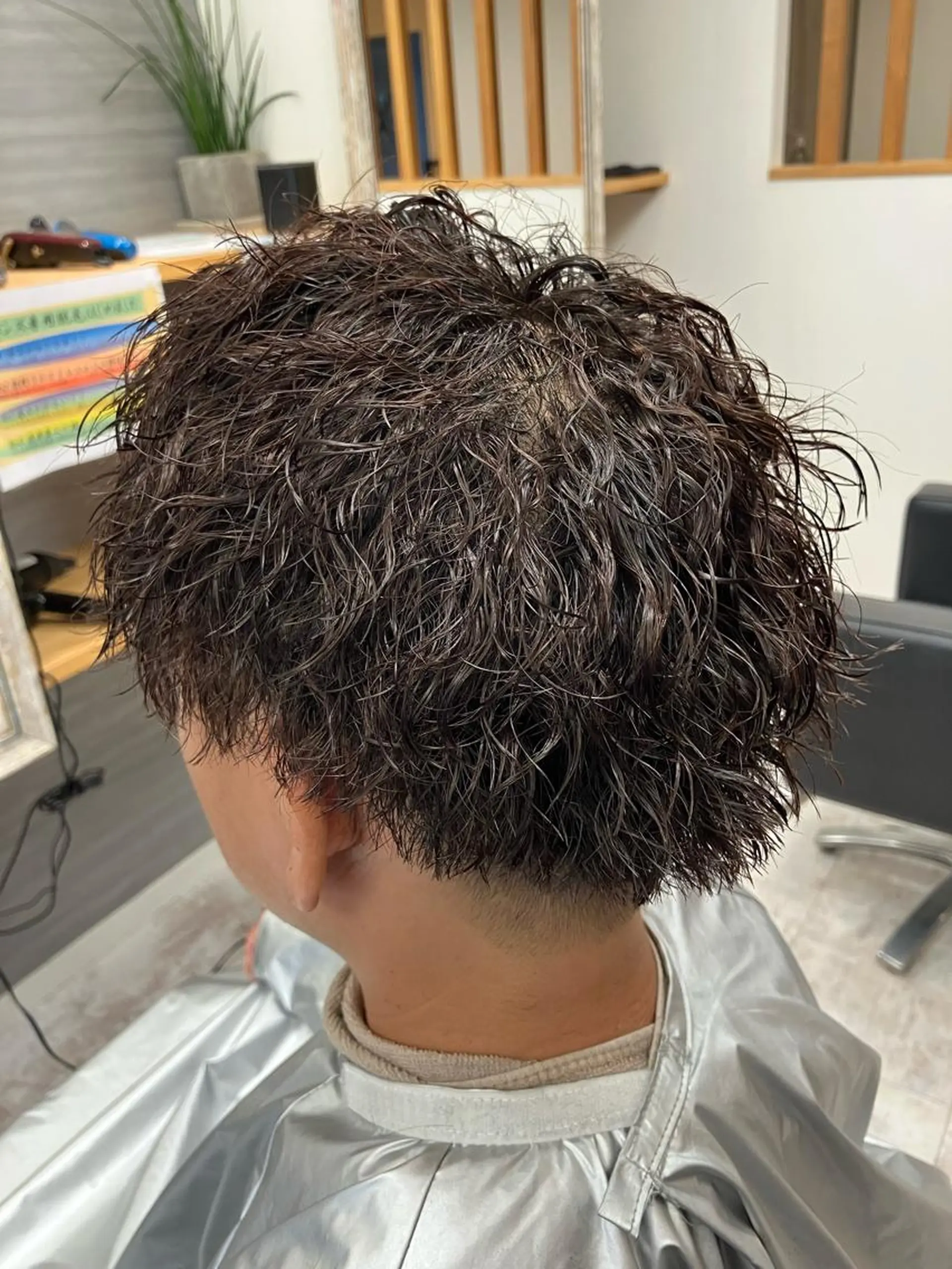 パーマ メンズ カット パーマ メンズ特化/パーマ/ フェードWATARUのヘアスタイル