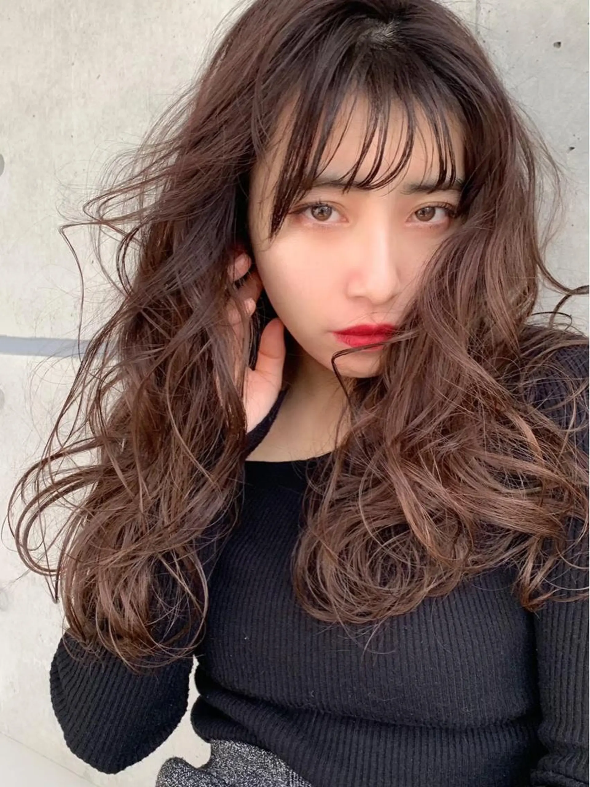 ロング カラー カット ヘアカラー トリートメント 透明感・トレンドヘア 🫧齋藤拓未🫧のヘアスタイル