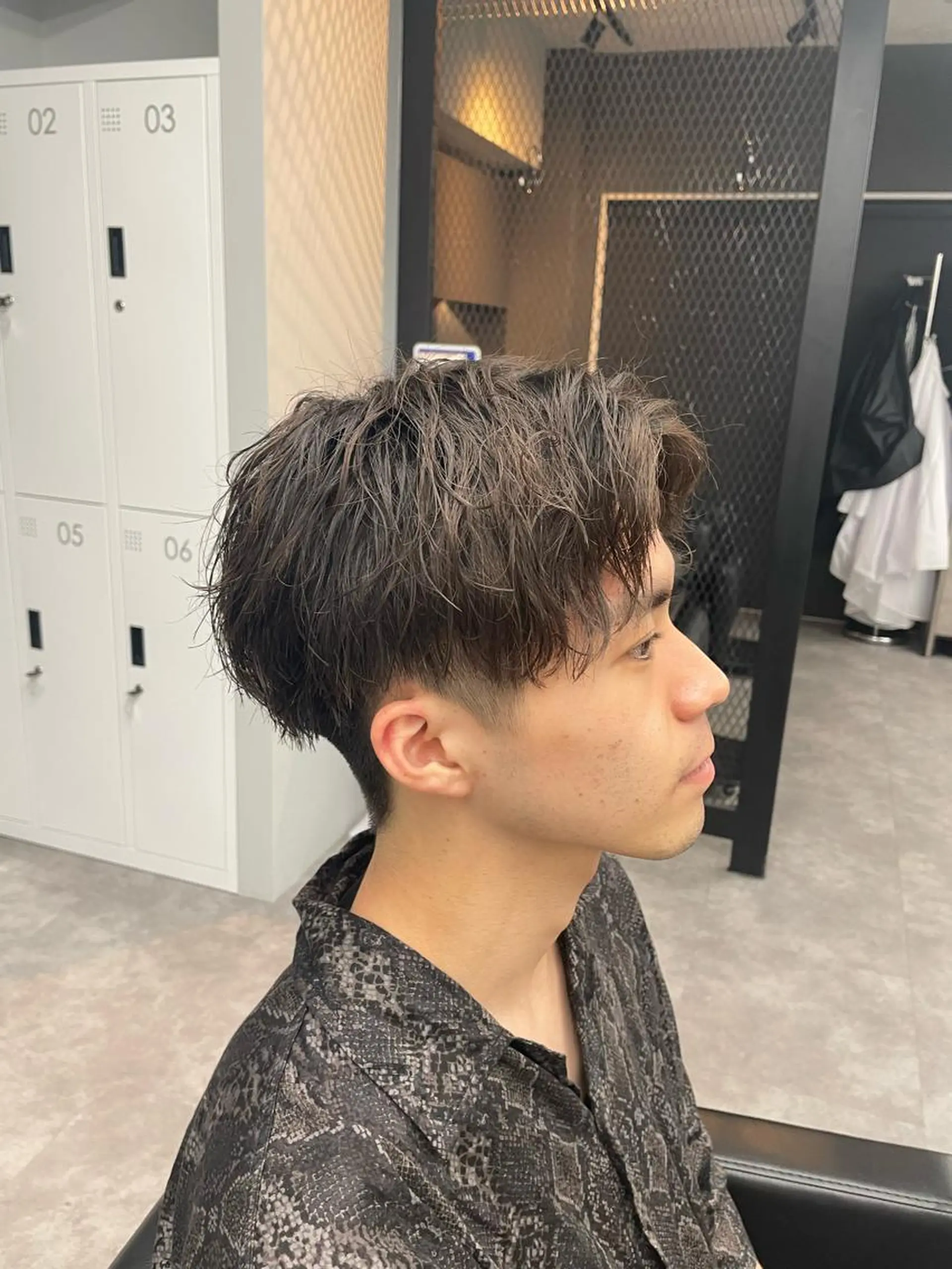 ショート パーマ ヘアアレンジ メンズ カット パーマ ⚡️王道メンズ⚡️ 北千住駅近!のヘアスタイル