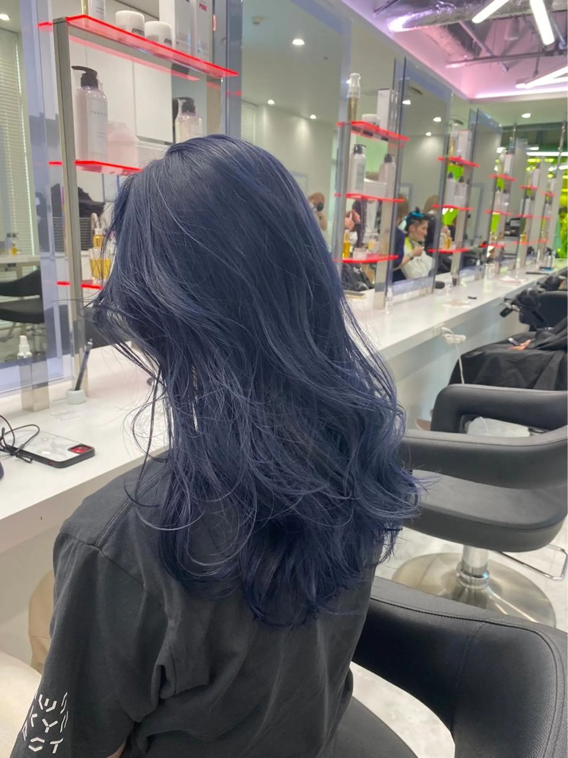 ロング カラー ARMONY 神宮前所属・コテ巻き風パーマ 🦋そま🦋のヘアスタイル