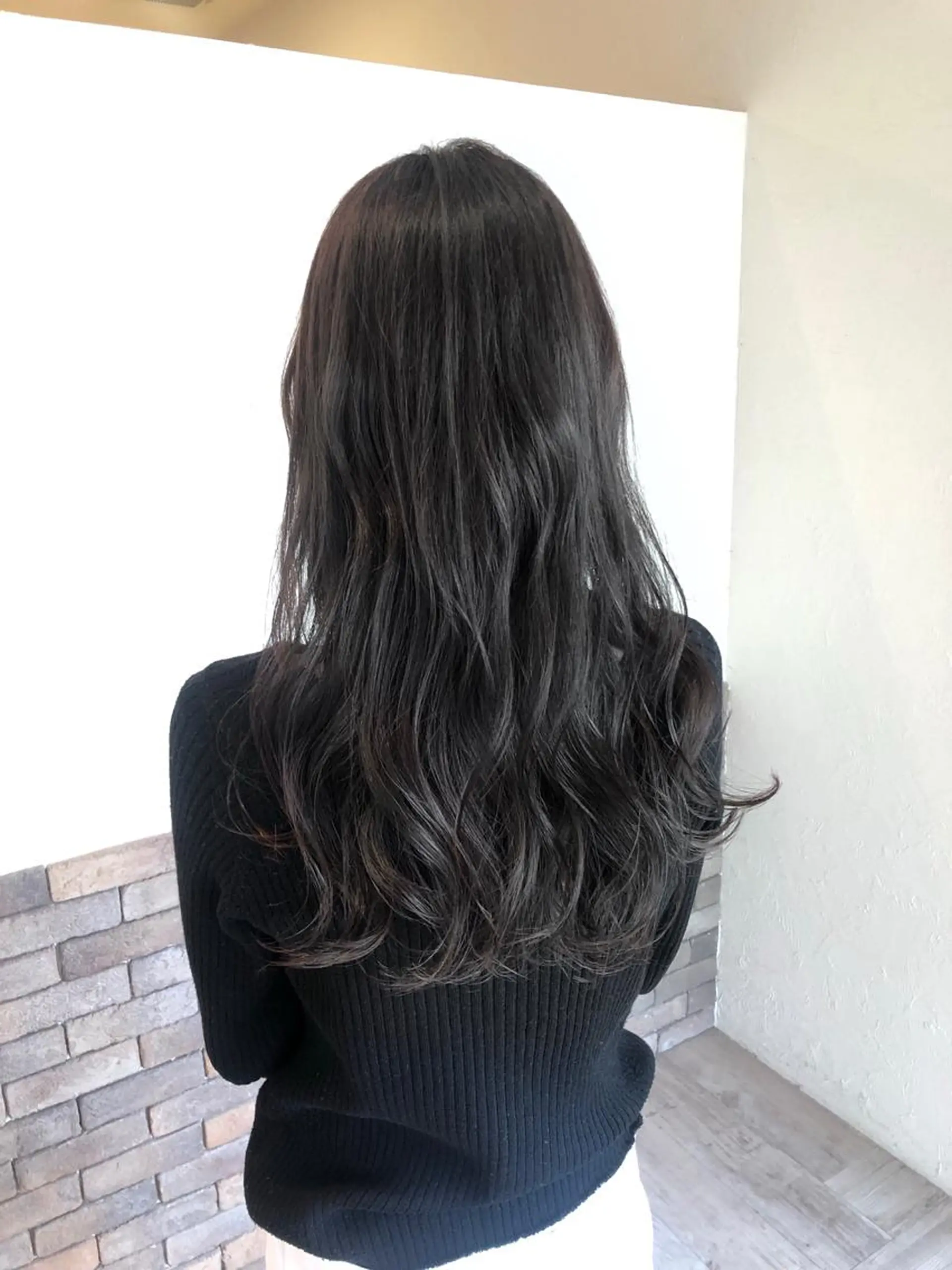 ロング カラー アッシュ ヘアカラー ✨レイヤーお任せ✨ 林有里子のヘアスタイル