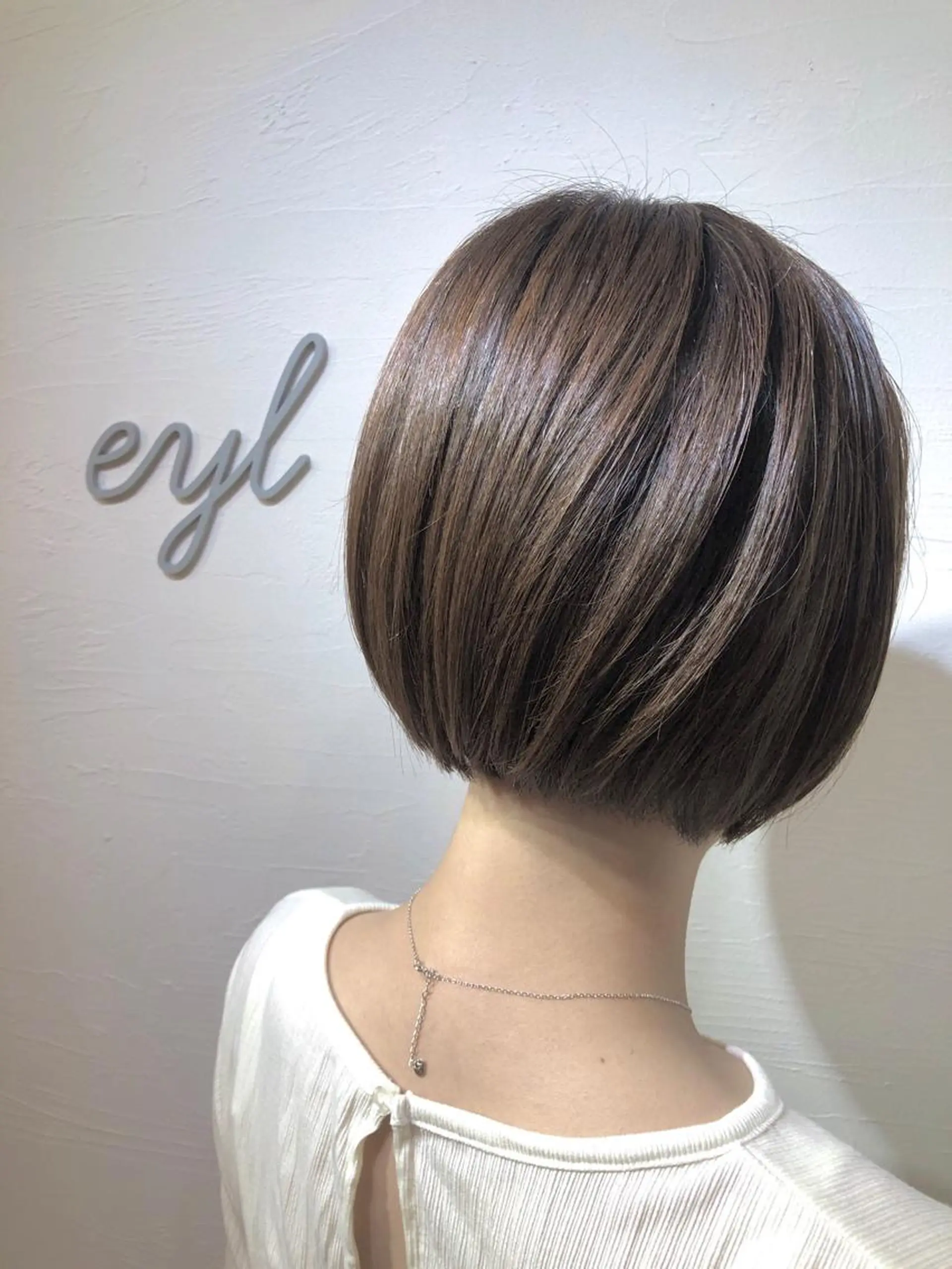 ショート カラー 赤味消し髪質改善特化 🫧eyl西梅田🫧のヘアスタイル