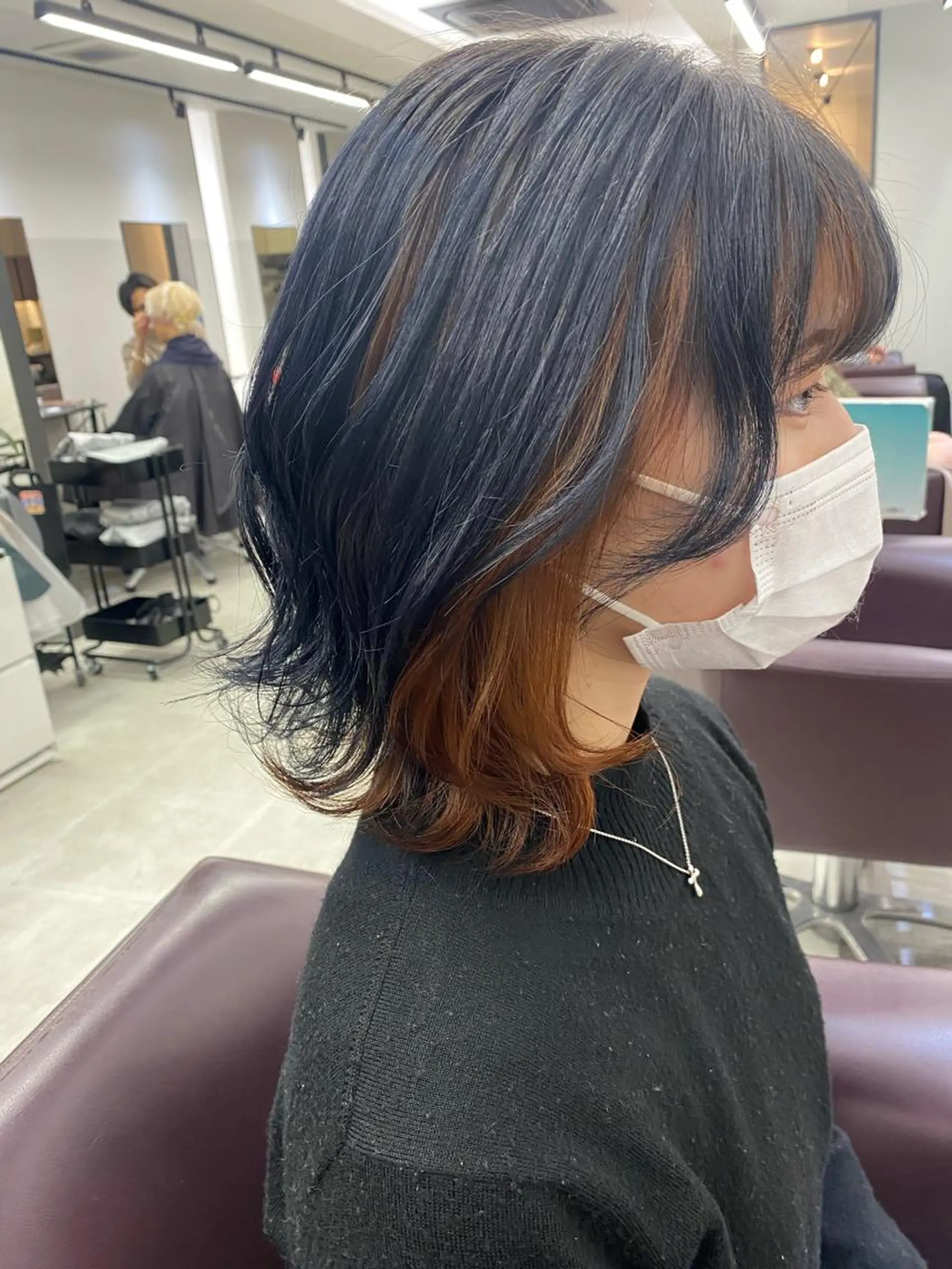 ミディアム カラー jill by gisel＿奥家のヘアスタイル