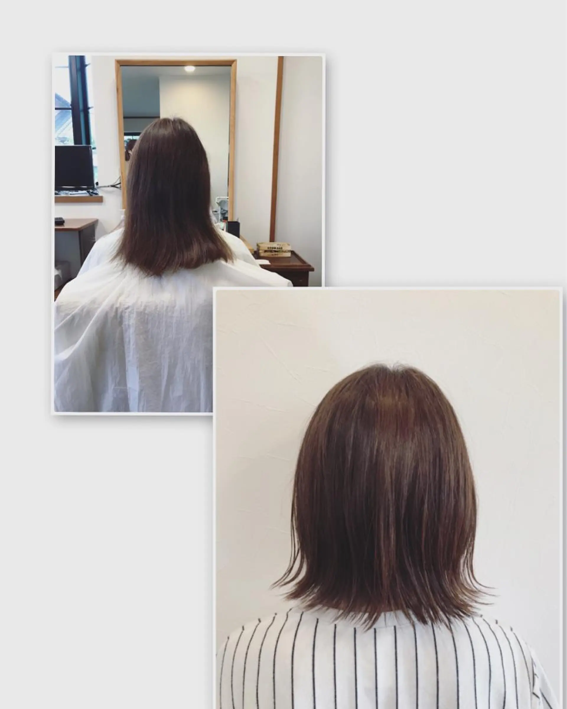 ミディアム 小林 由里香のヘアスタイル