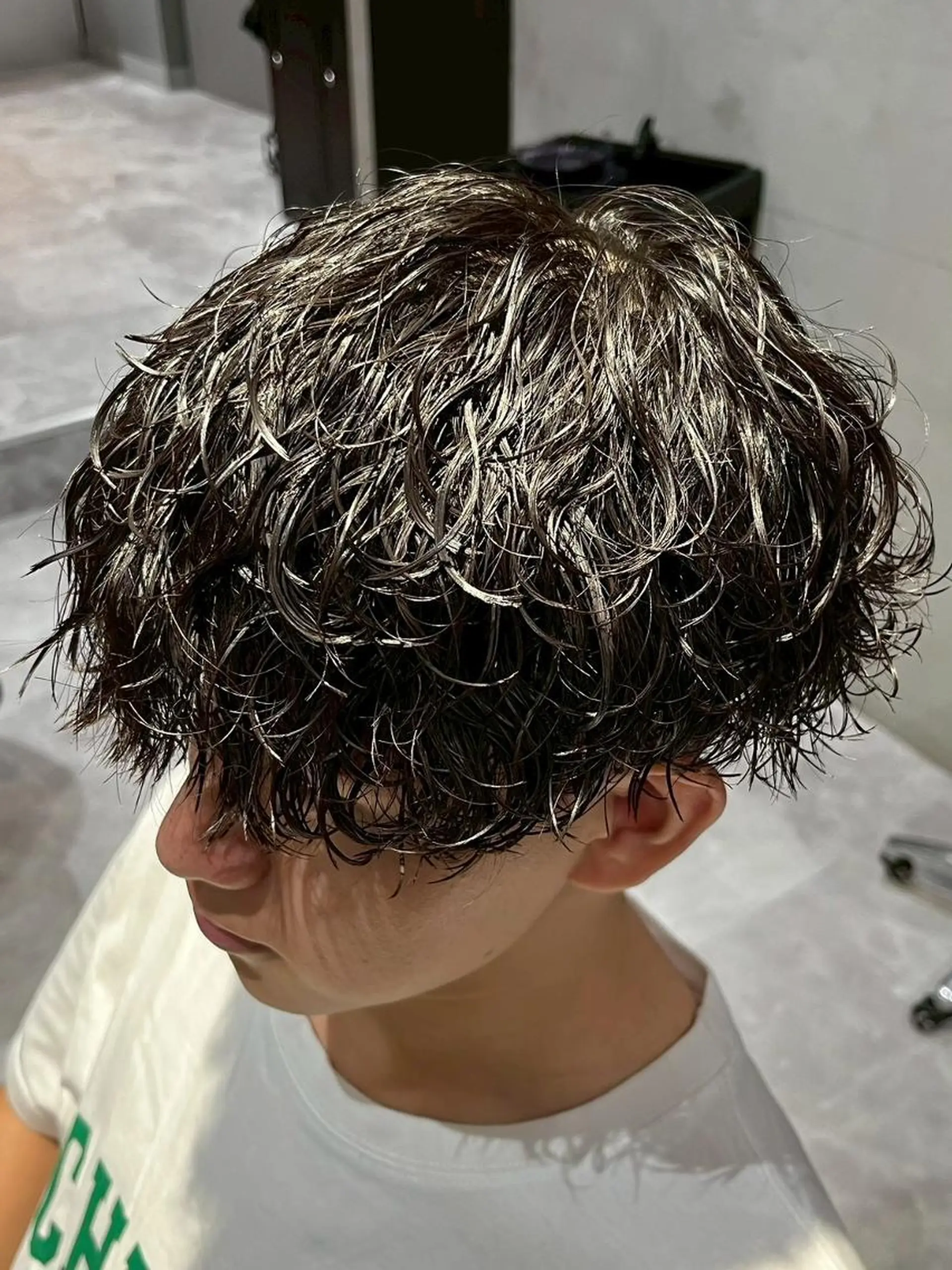 パーマ メンズ メンズカット パーマ特化 清士郎のヘアスタイル