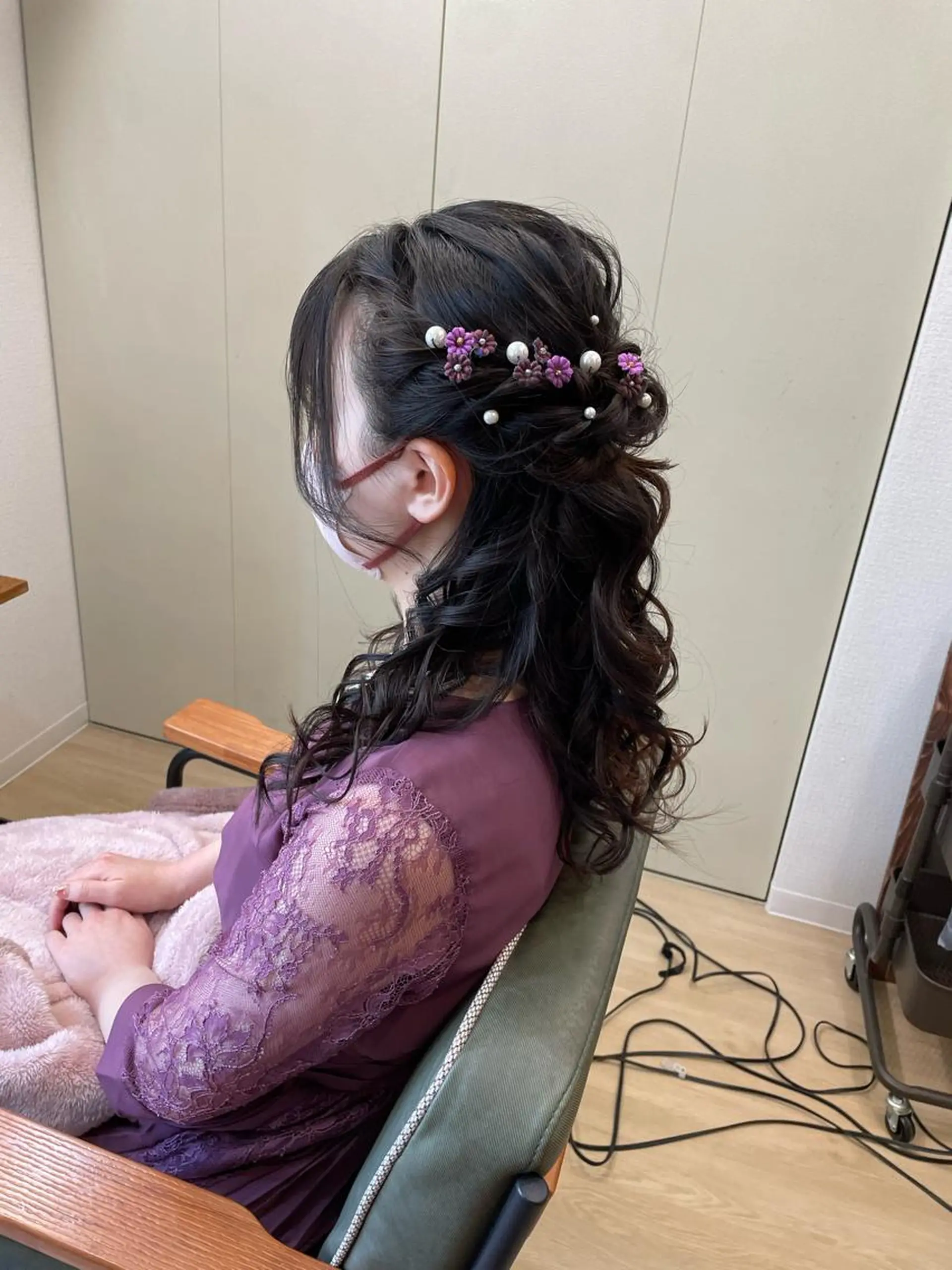 ヘアアレンジ ヘアセット HempBeauty 浅野アサミのヘアスタイル