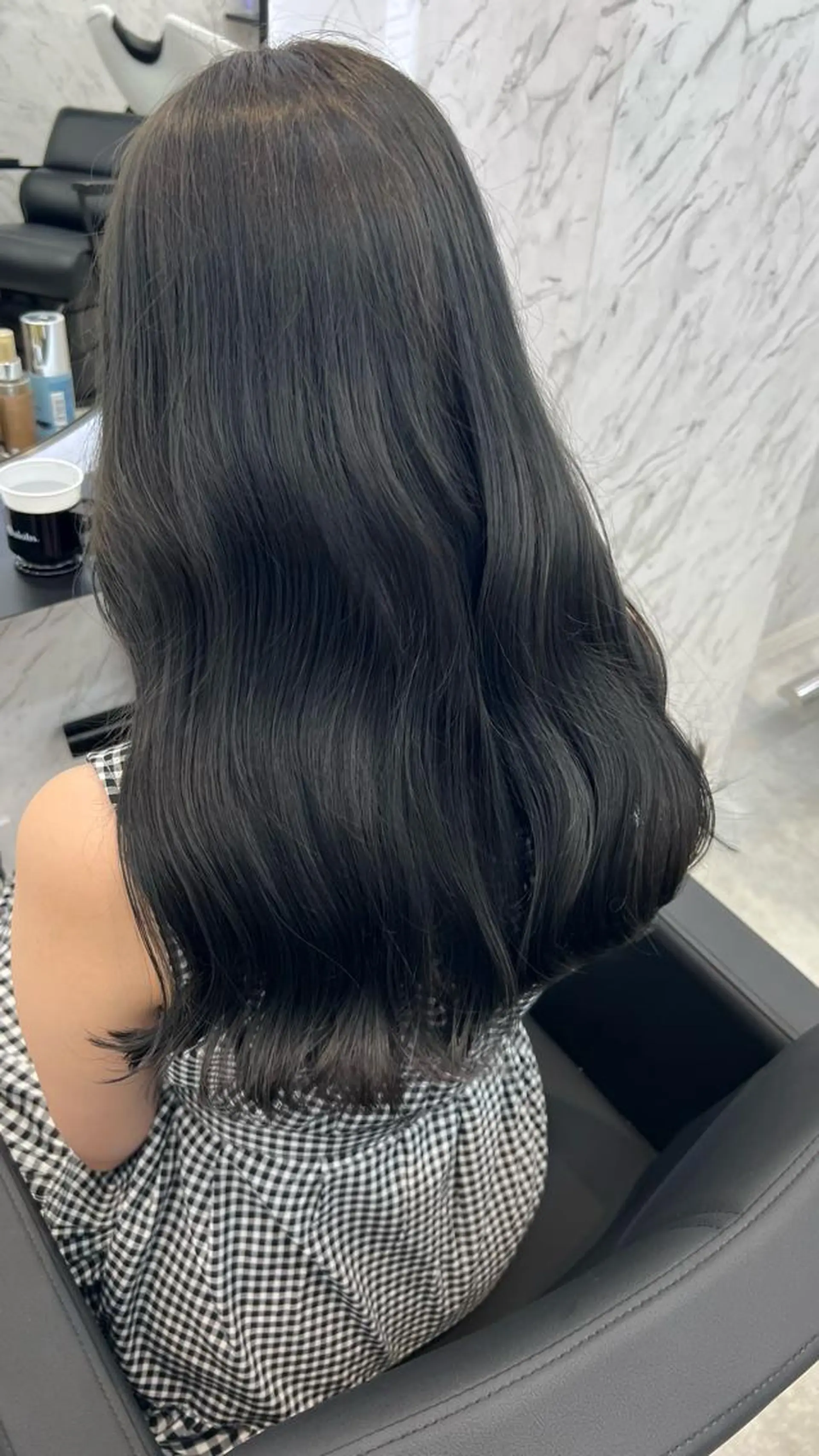 ロング 韓国パーマ 美容師 和田爽良のヘアスタイル