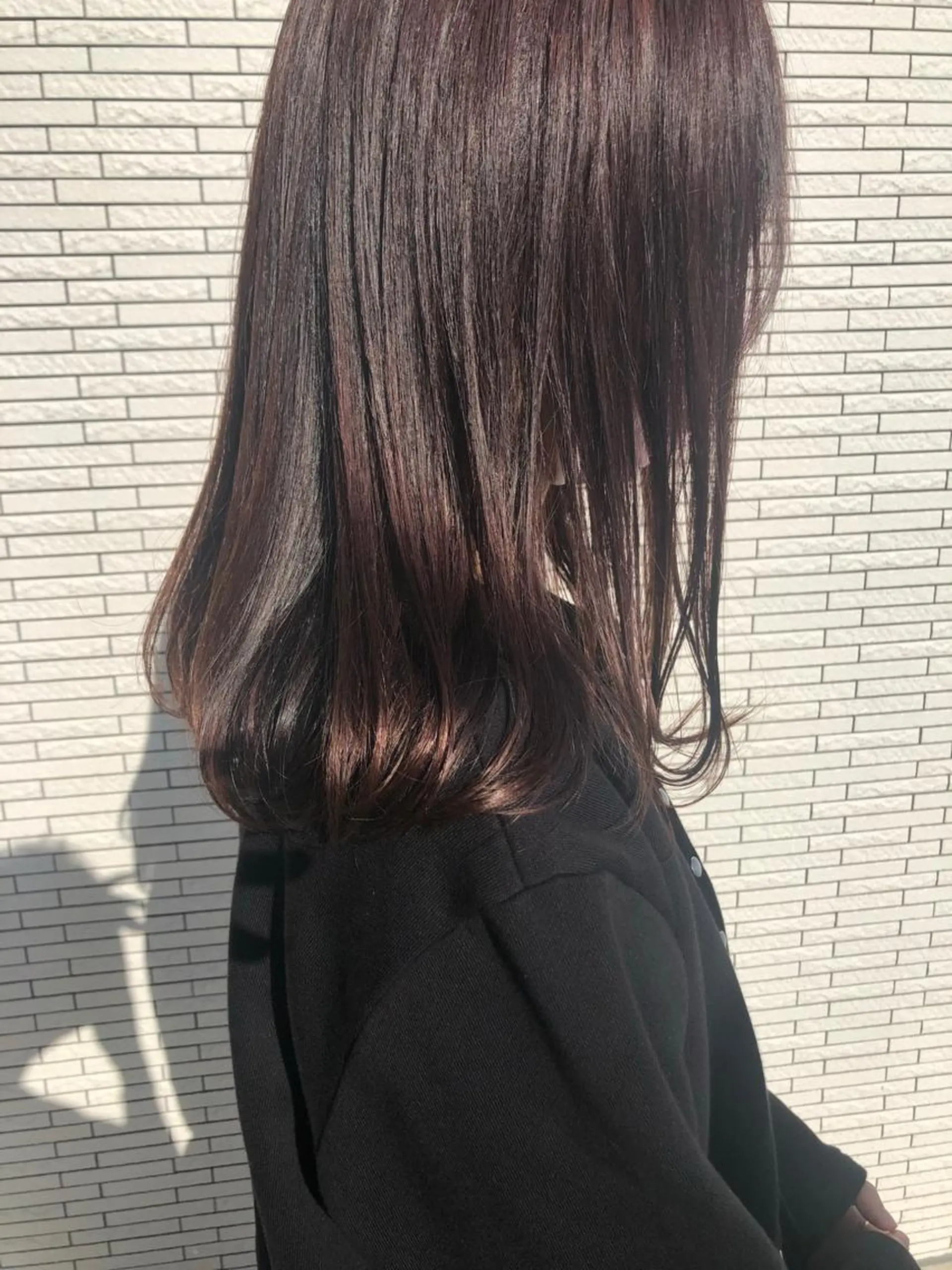 セミロング カラー マエダ リョウのヘアスタイル