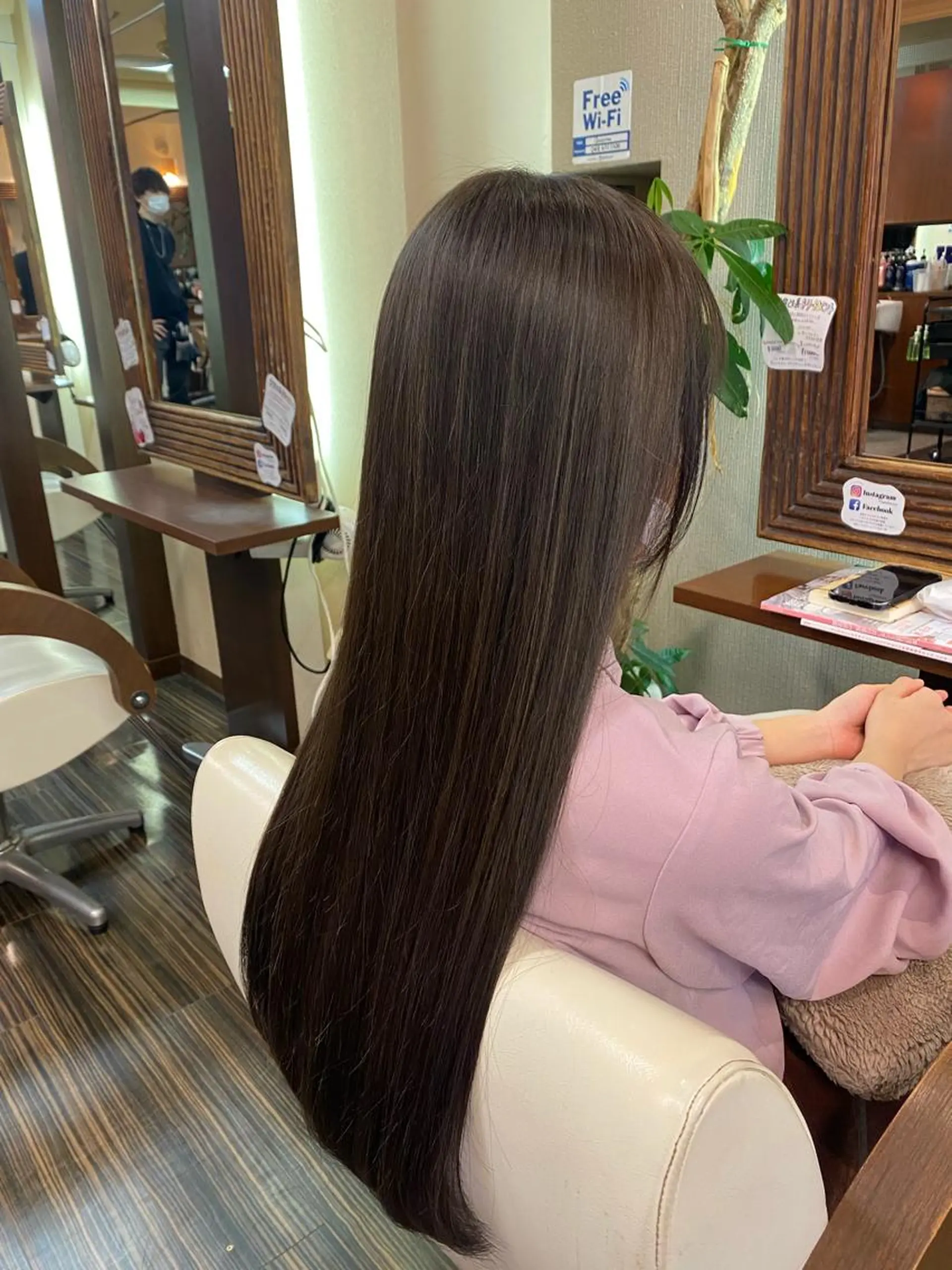 ロング カラー ヘアアレンジ カット ヘアカラー トリートメント 加藤 瑠美のヘアスタイル