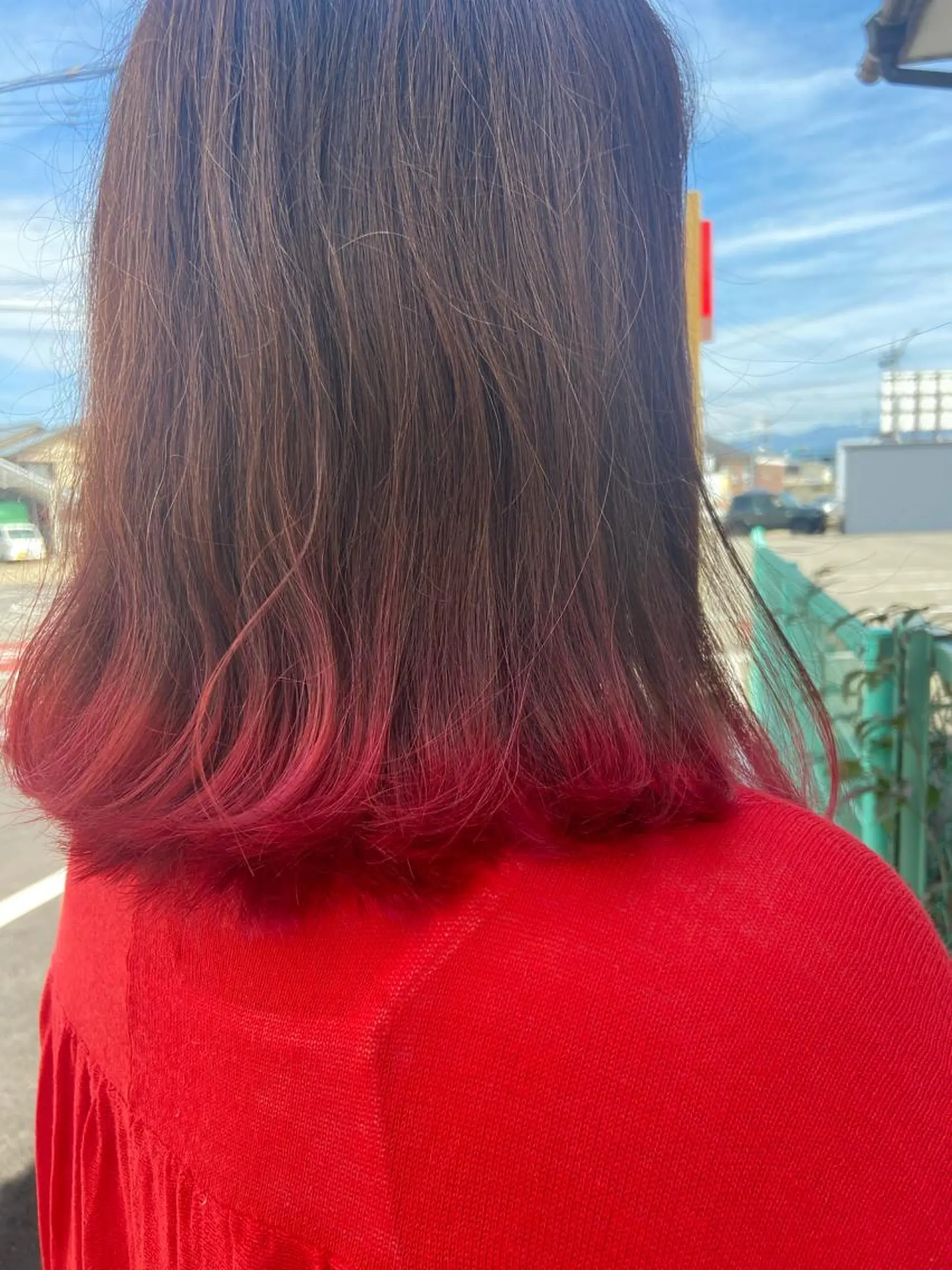 ミディアム Lepps れいなのヘアスタイル
