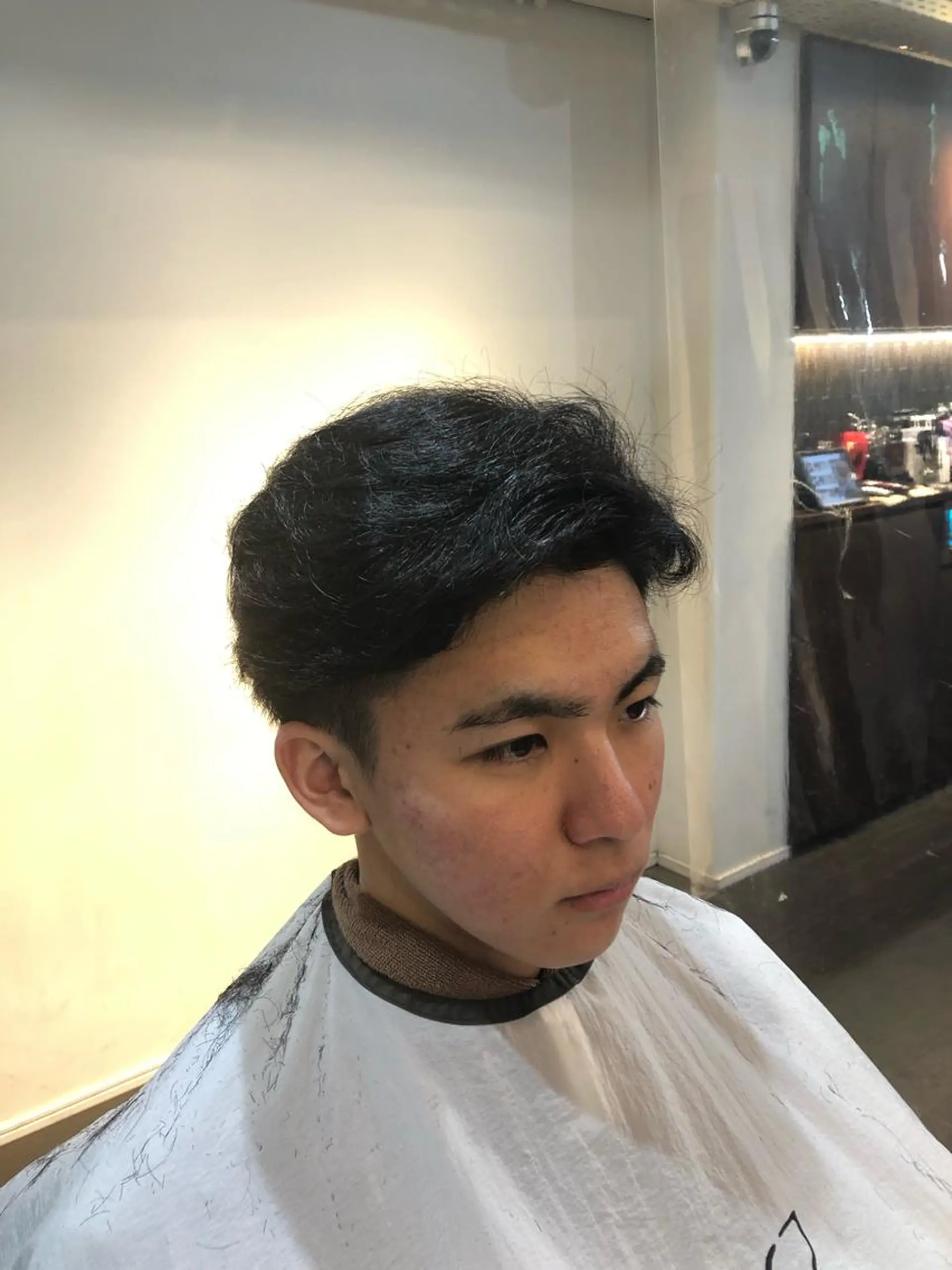 ミディアム 刈り上げの あおきさんのヘアスタイル