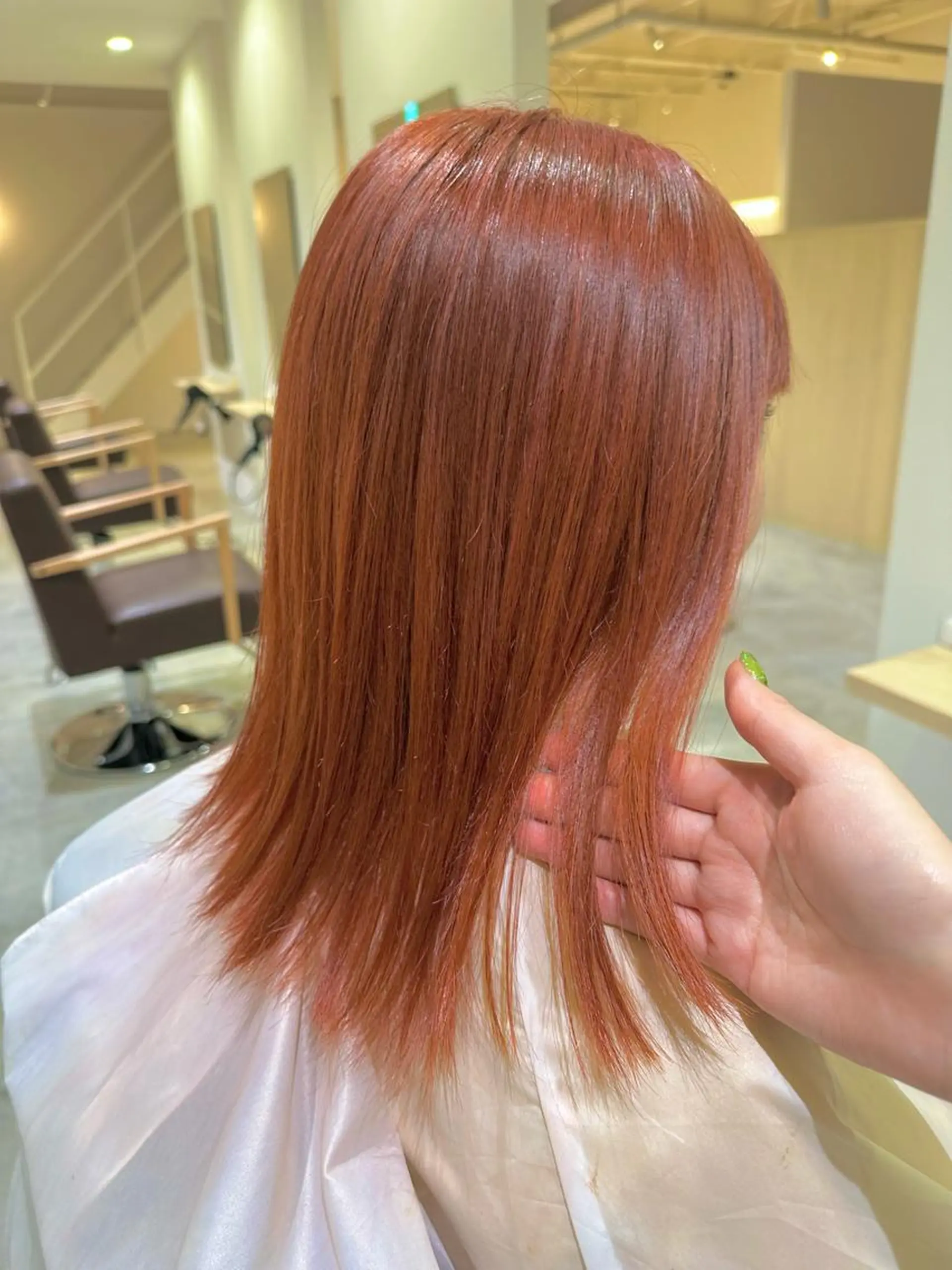 セミロング カラー Design Color🐰アユミのヘアスタイル