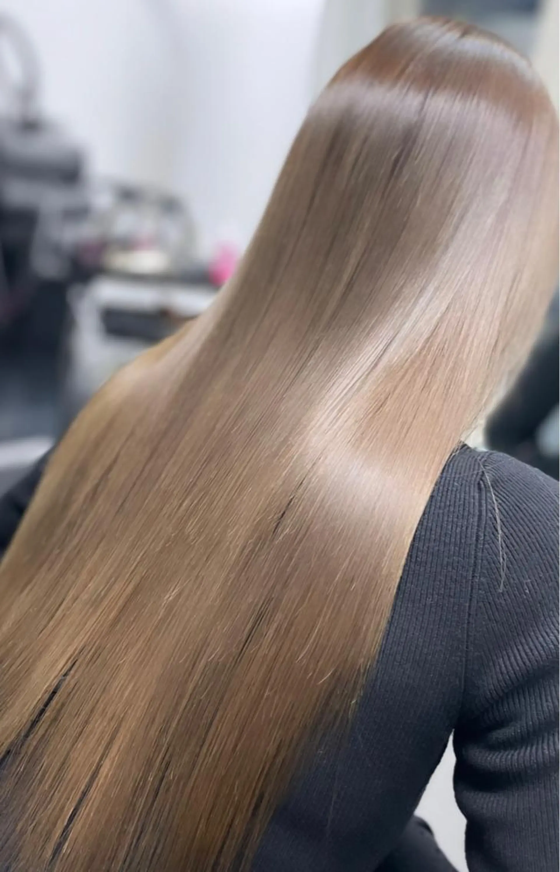 ロング カット ヘアカラー トリートメント 髪質改善/艶髪No1 L.I.G代表　吉川のヘアスタイル