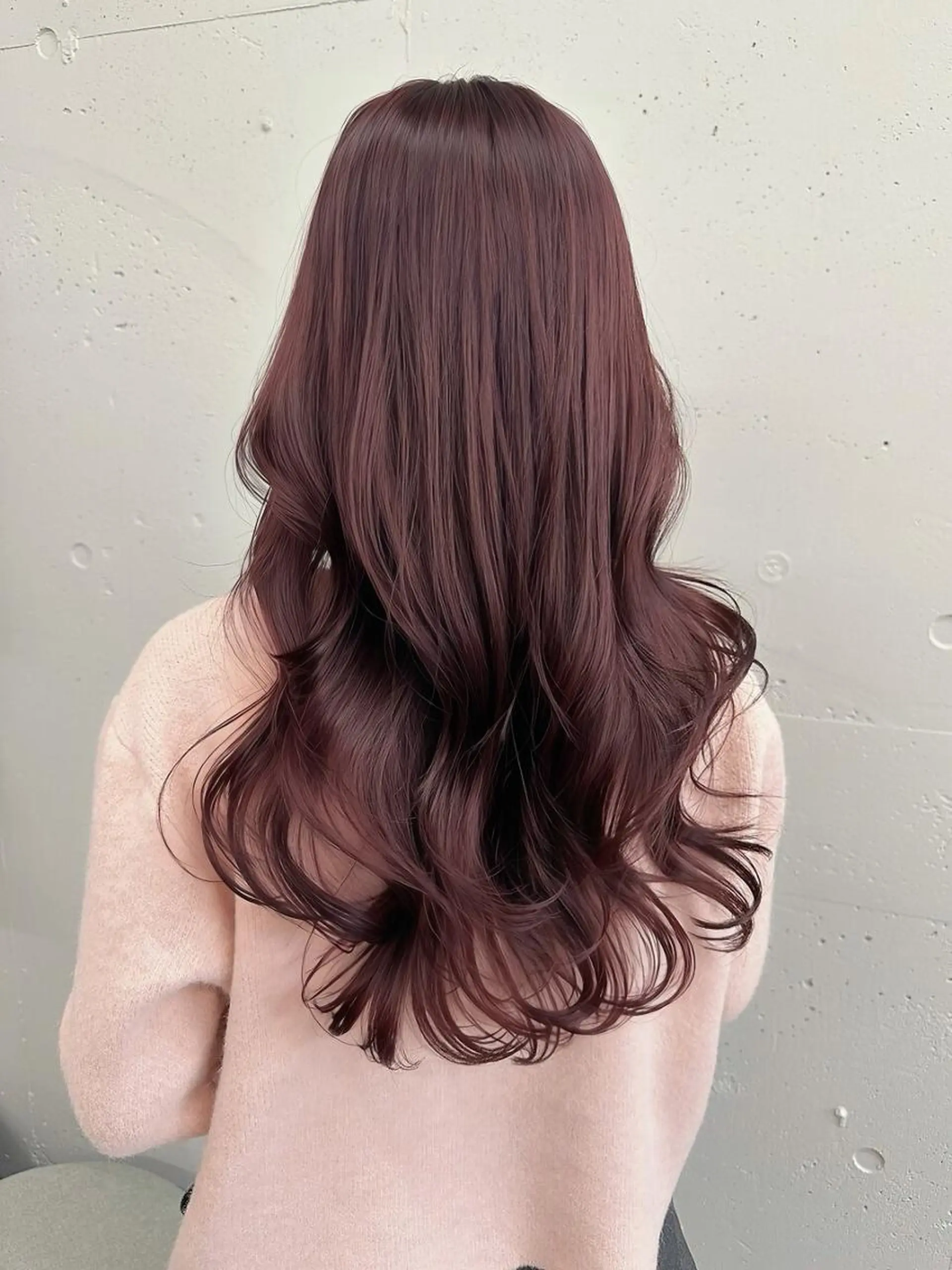 カラー ロング ブリーチ ブラウンカラー ダブルカラー ピンクカラー ピンクブラウン ヘアカラー トリートメント 韓国ヘア♡🇰🇷 暖色♡透明感カラー✨のヘアスタイル