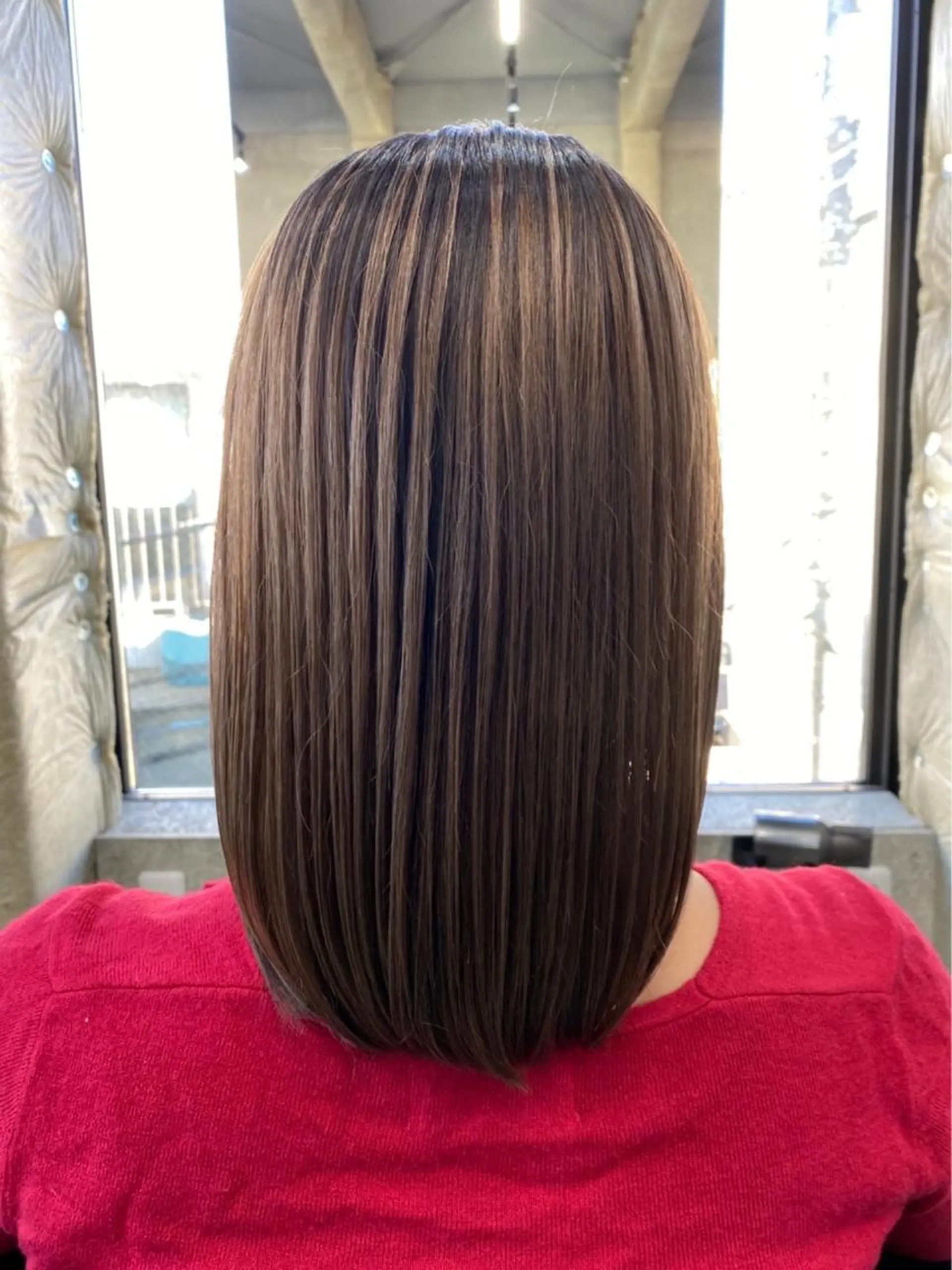 ミディアム ♡HARUKA/縮毛 /髪質改善/BOBのヘアスタイル