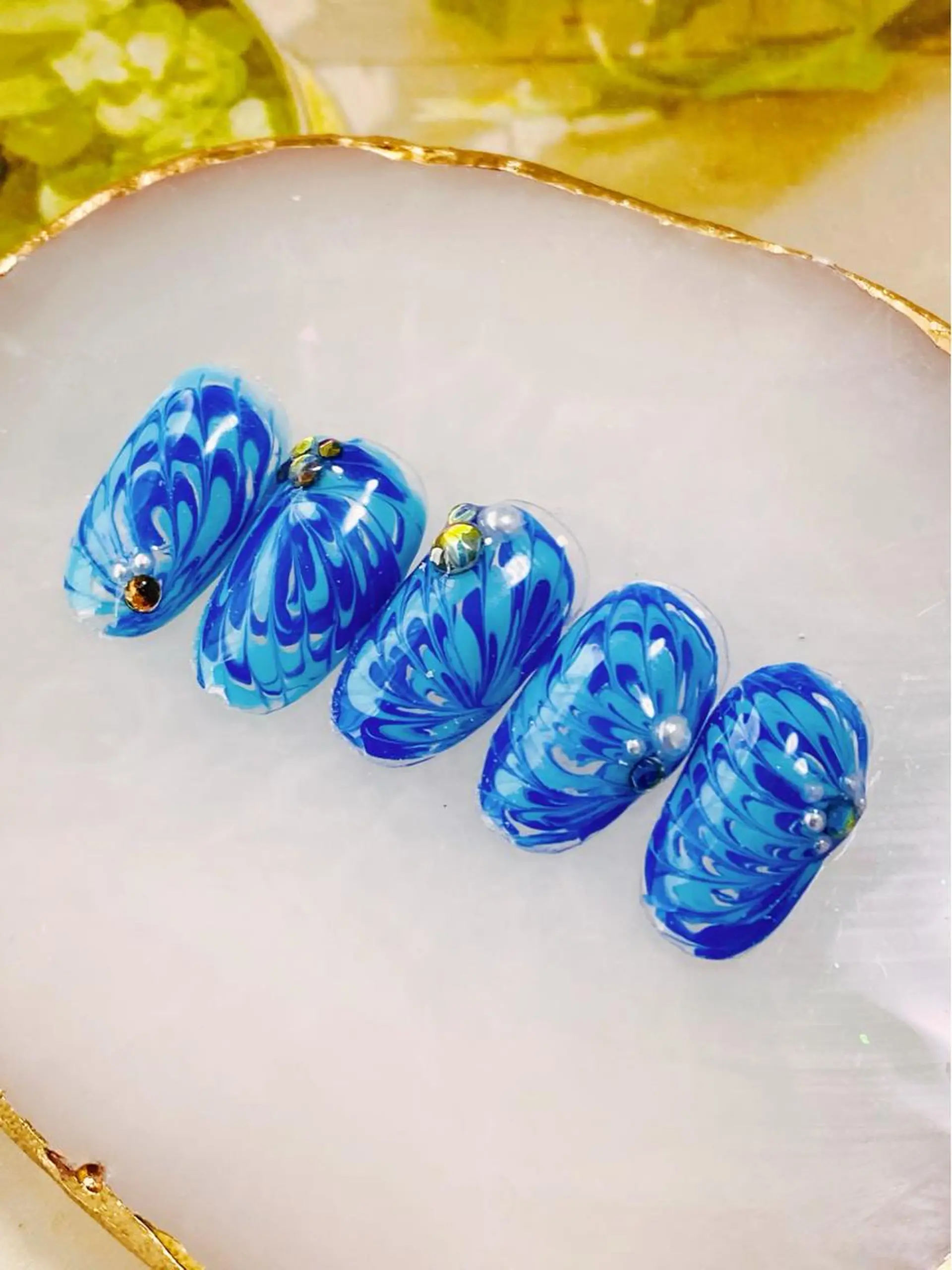 ネイル 自宅ネイルサロン ♦️nuance♦️のネイルデザイン