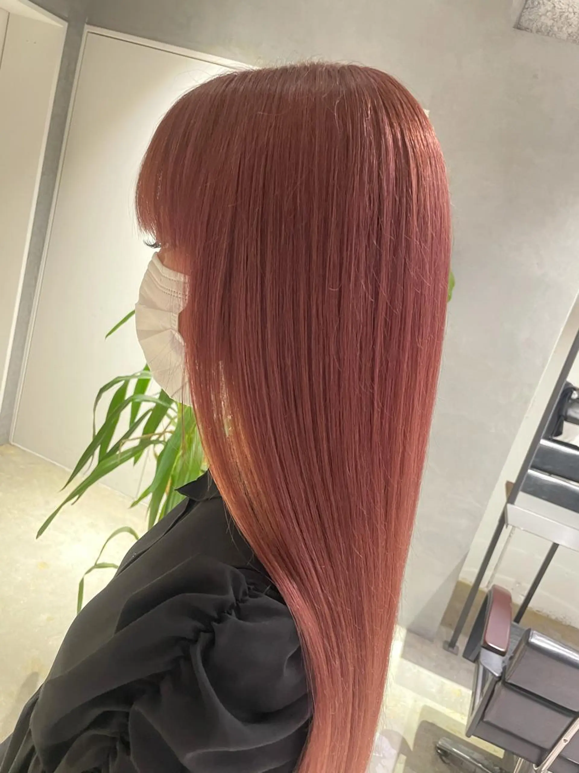 セミロング 美髪矯正/艶カラー ボブ/栄/鐘ヶ江純也のヘアスタイル