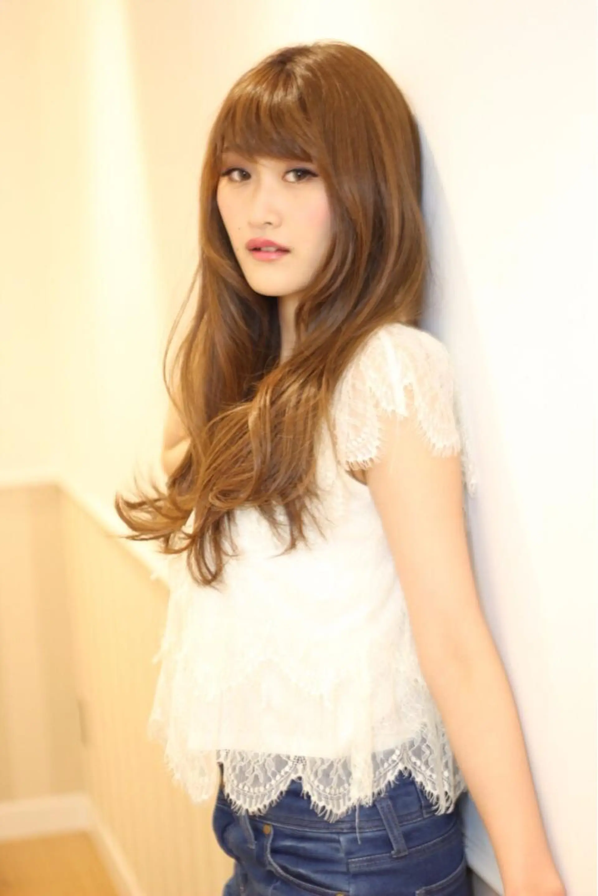 ロング カラー カット トリートメント 金子 直樹のヘアスタイル