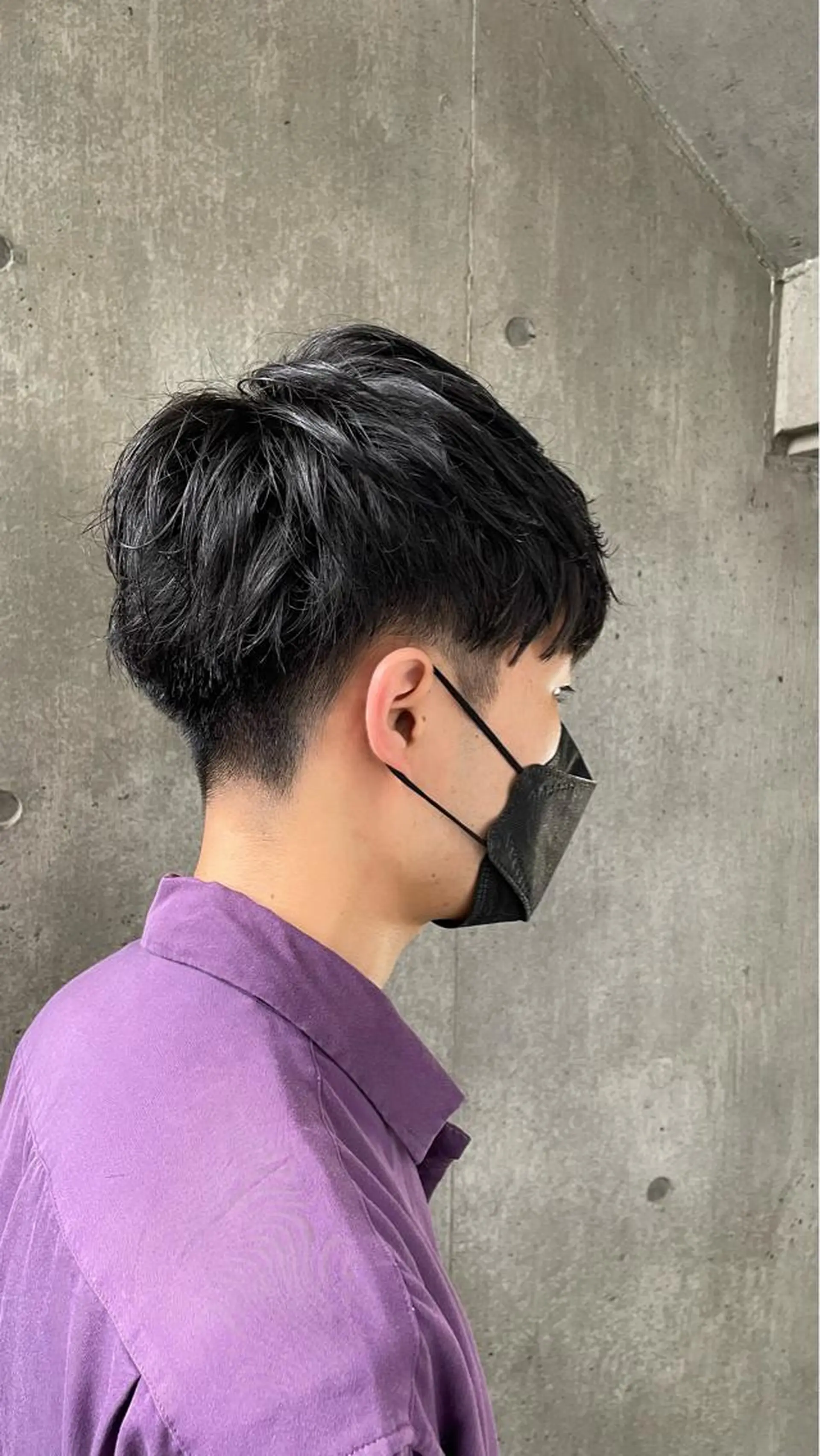 パーマ メンズ もりたみかこ 美容師お休み中のヘアスタイル