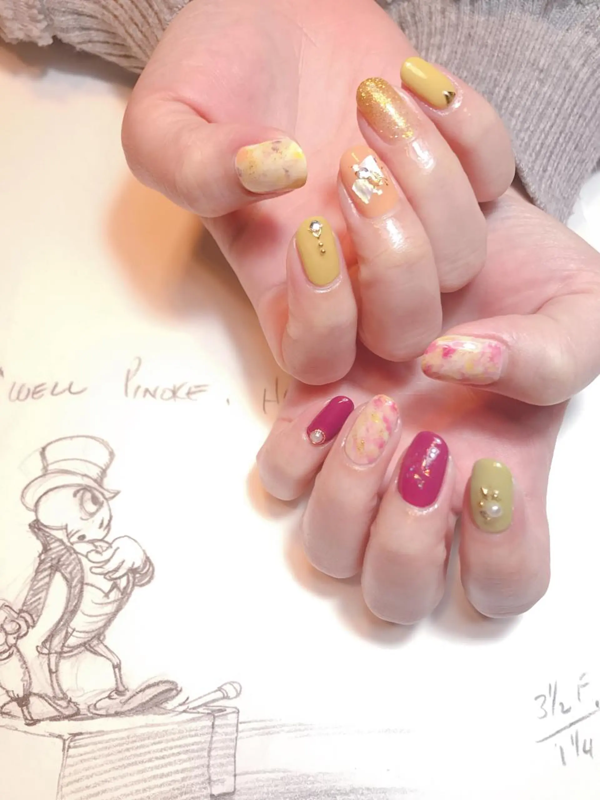 ネイル ニュアンスネイル owlnail /持込みデザイン専門のネイルデザイン