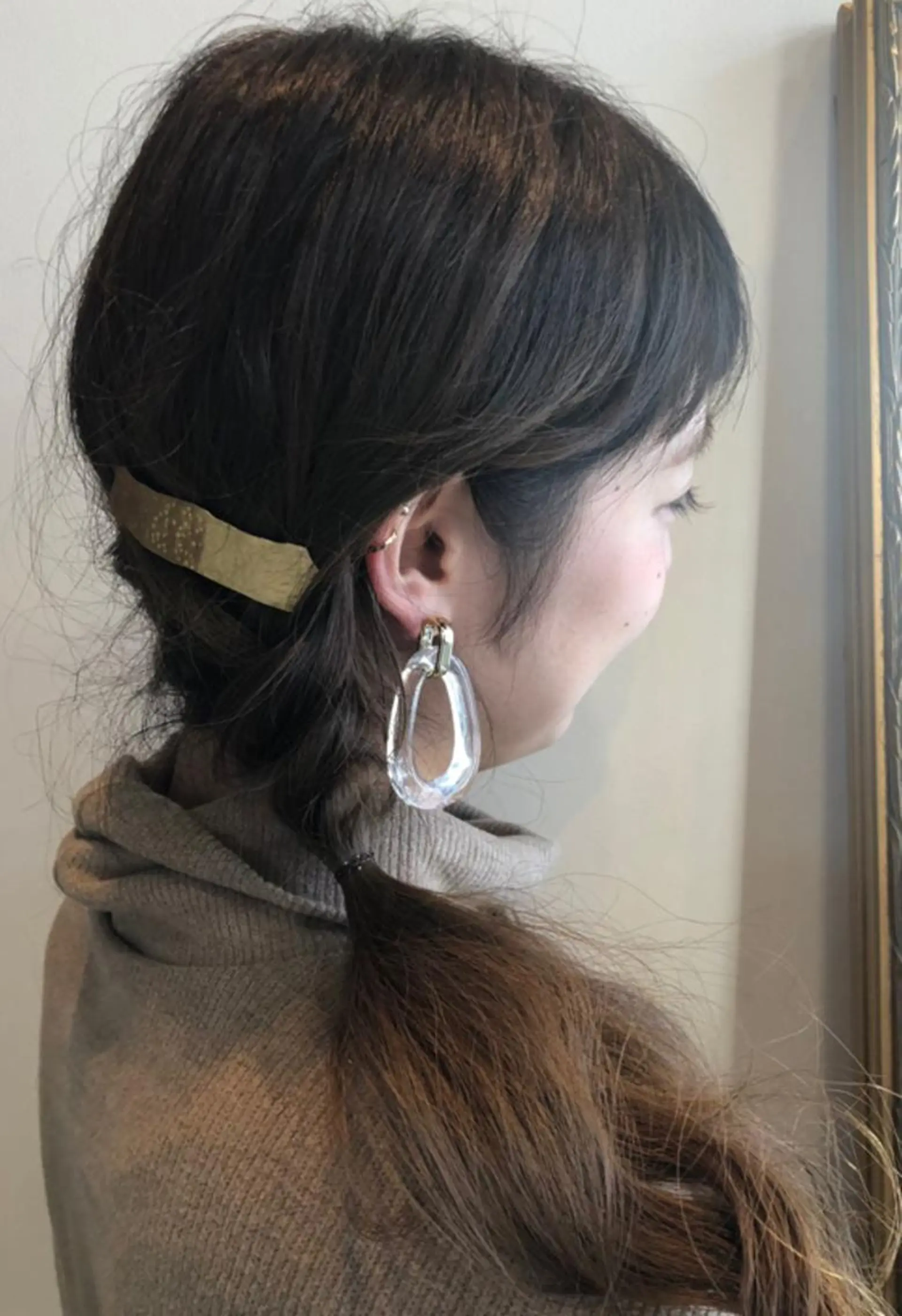 ロング カット ヘアカラー トリートメント ::: gally :::のヘアスタイル