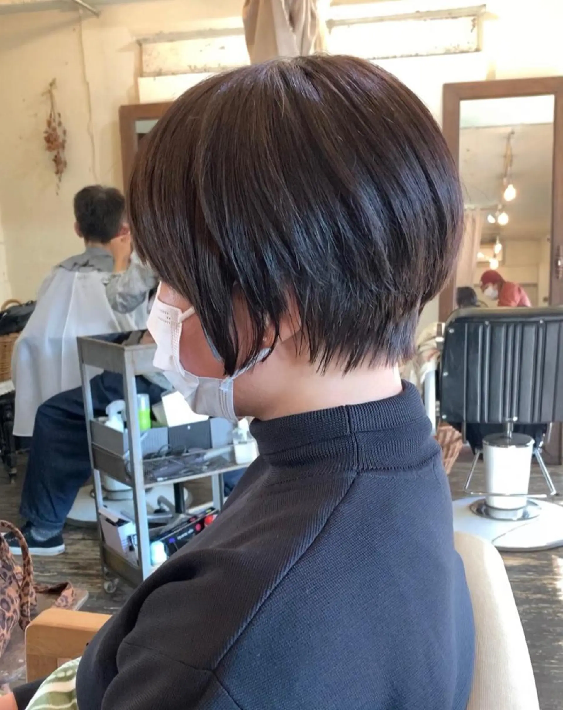 ショート ショートヘア カット トリートメント ヘッドスパ ＊くせ毛に特化＊ 【yun】のヘアスタイル