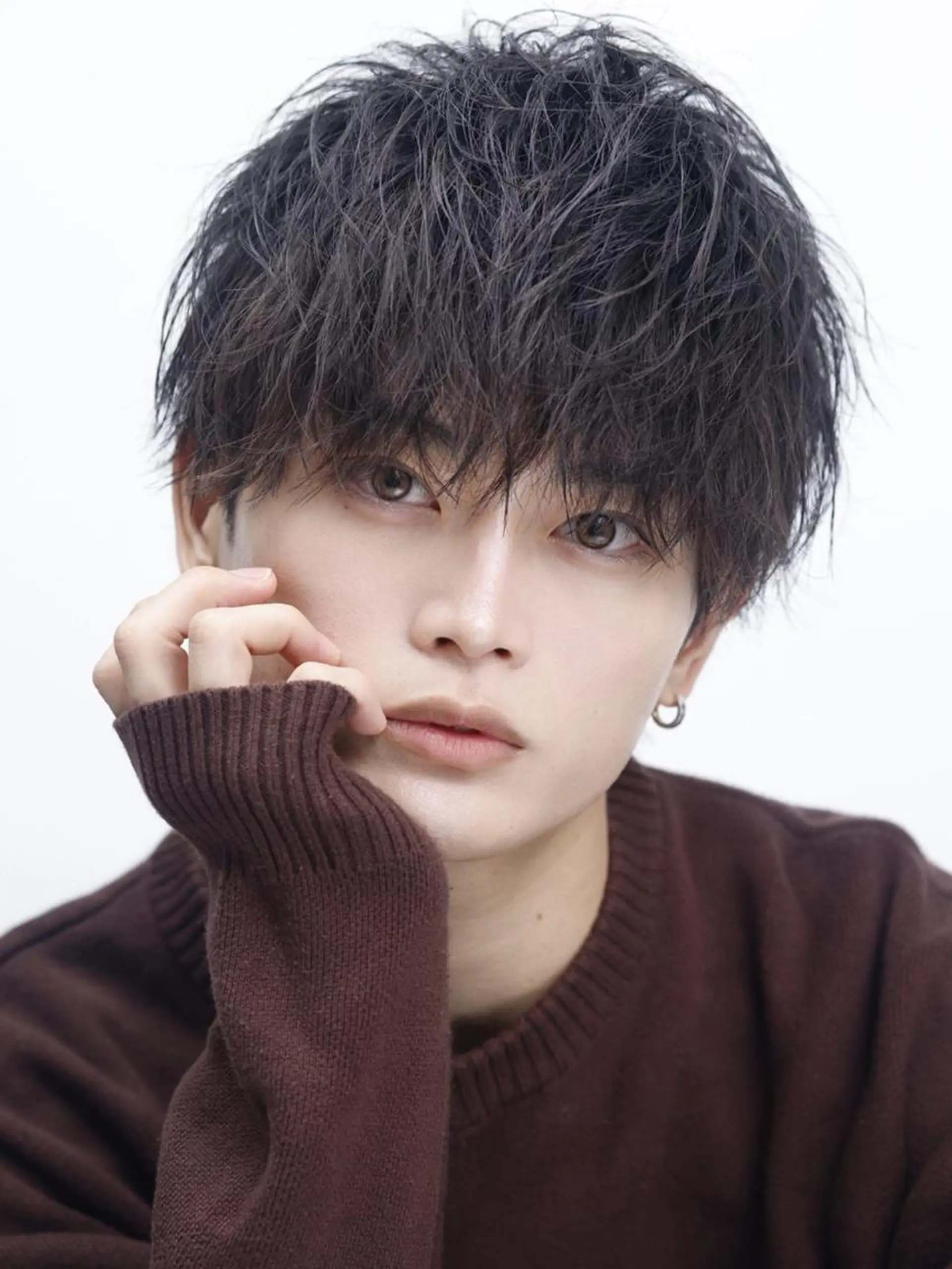 ミディアム パーマ カット パーマ 心cocoro RISAのヘアスタイル