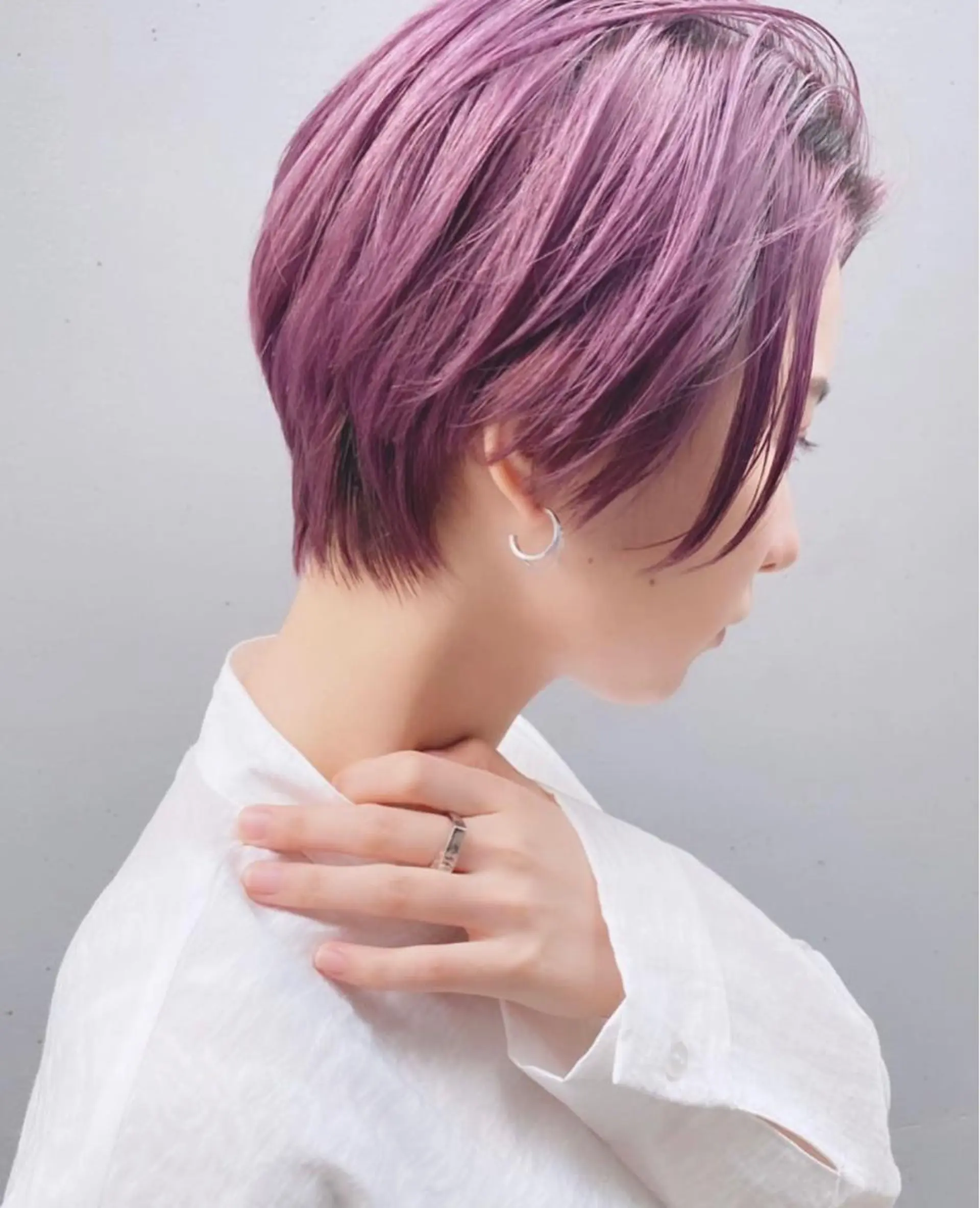 ショート カラー Flamme Annaのヘアスタイル