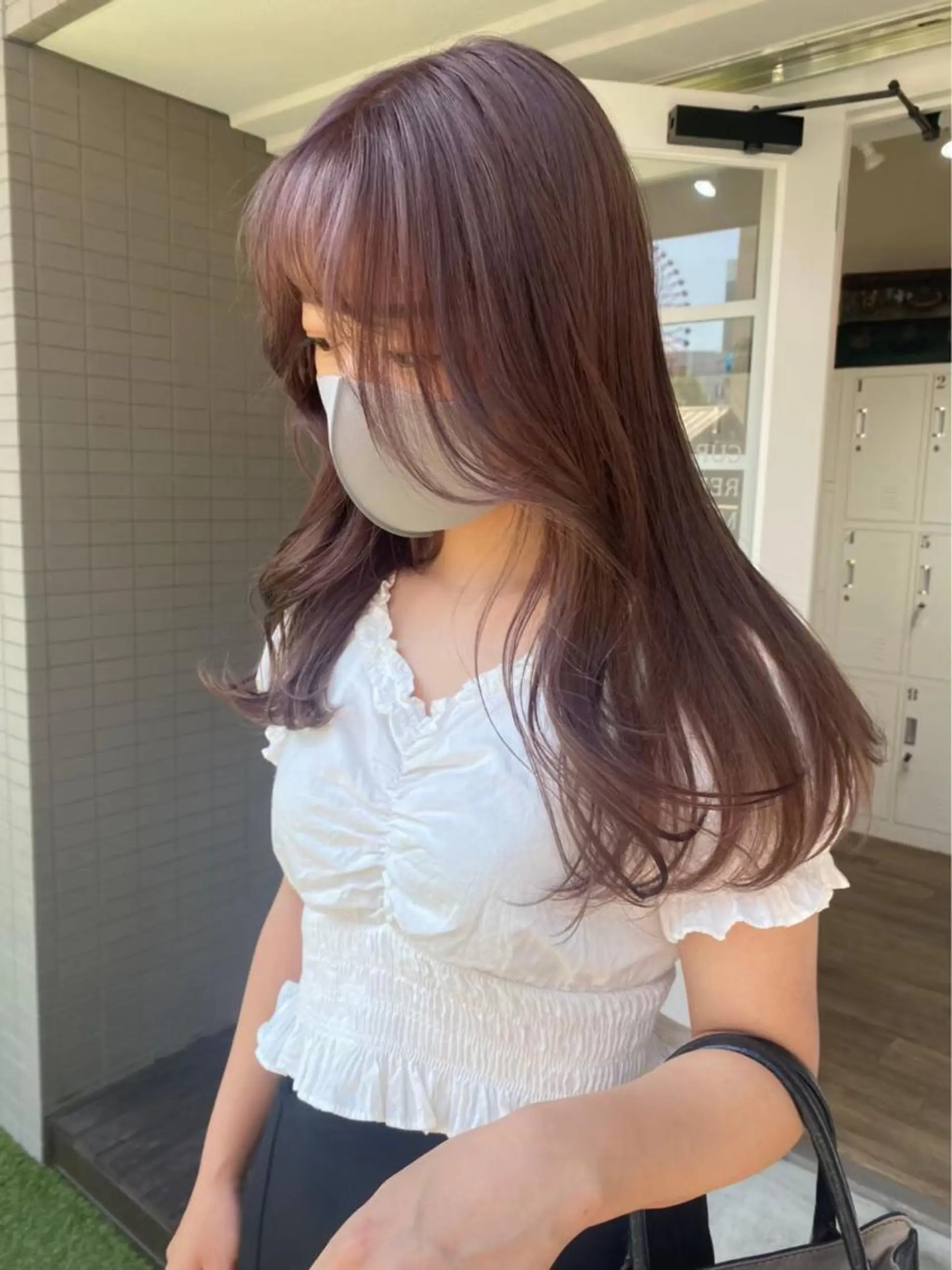 ロング カラー i muのヘアスタイル