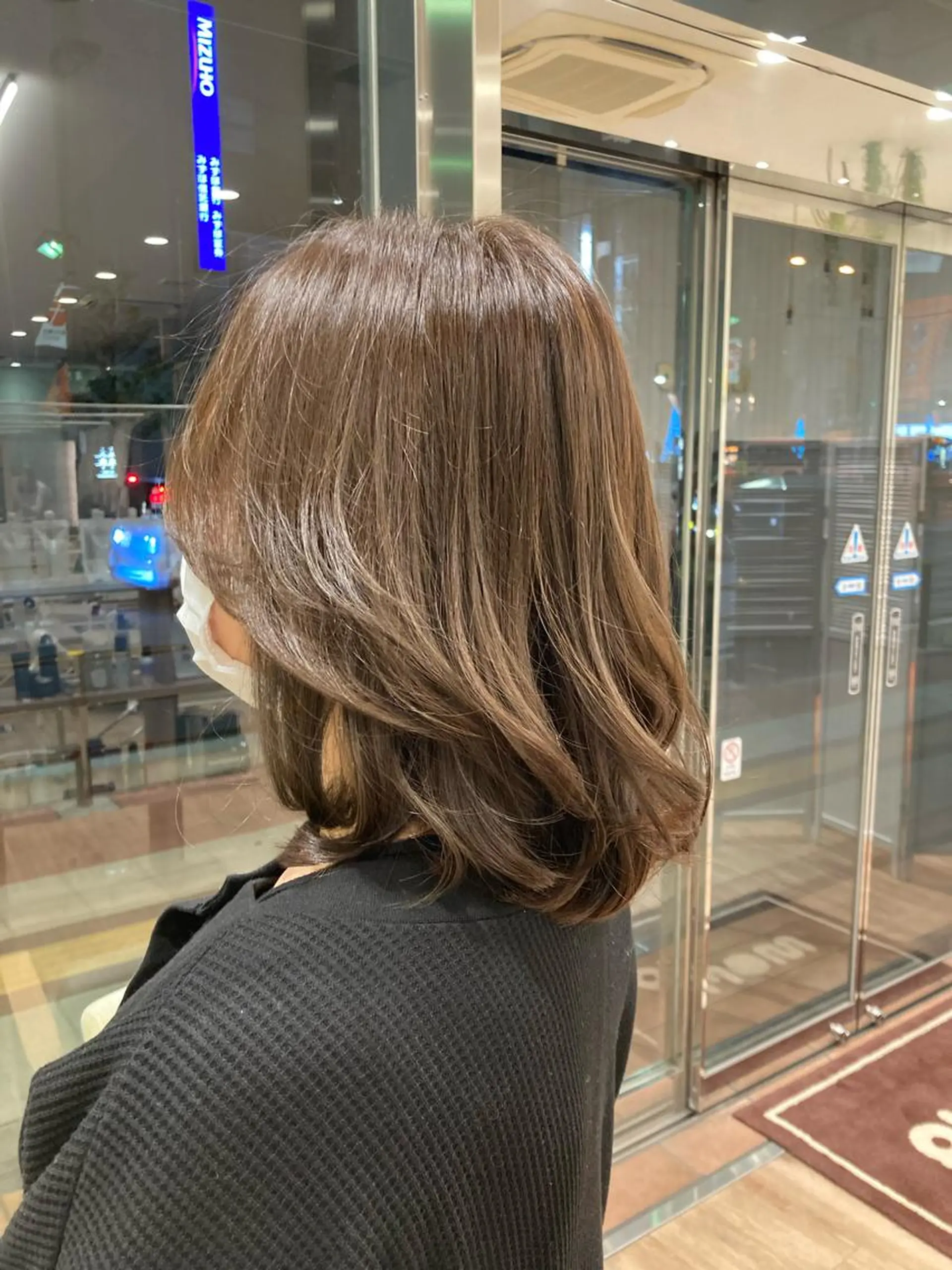 カラー グレージュ むらたみずき /大宮ボブ、ショートのヘアスタイル