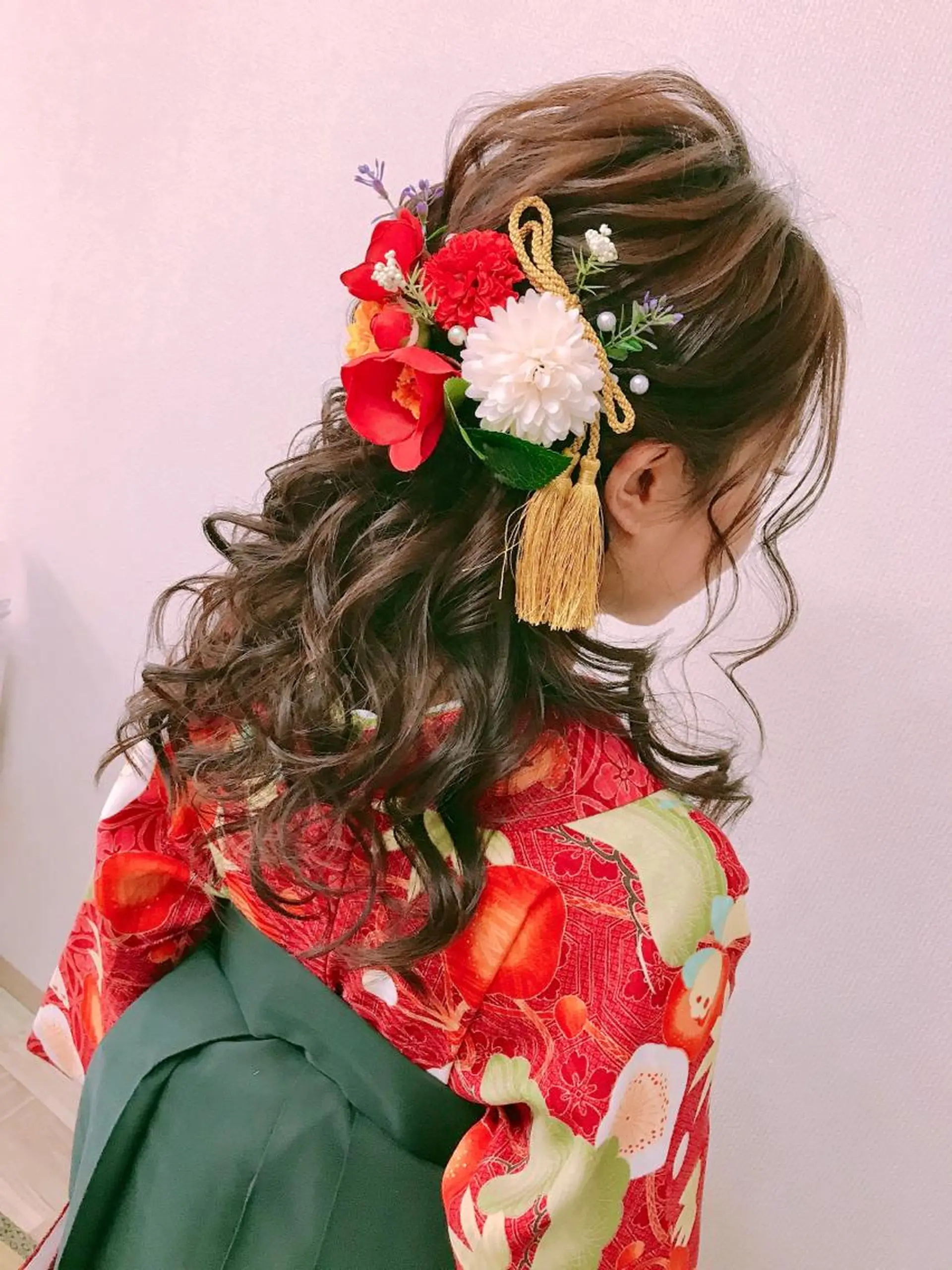 セミロング 卒業式のヘアスタイル 《カメレオン》 西田美輝のヘアスタイル