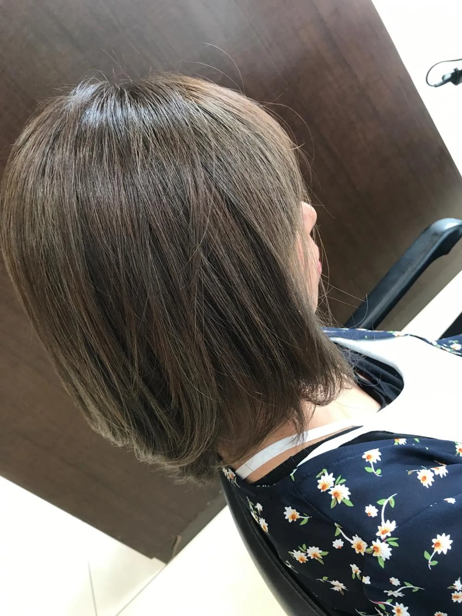 ショート カラー 透明感カラー グレージュ ハイライトカラー ハイライト 大久保 隆蔵のヘアスタイル