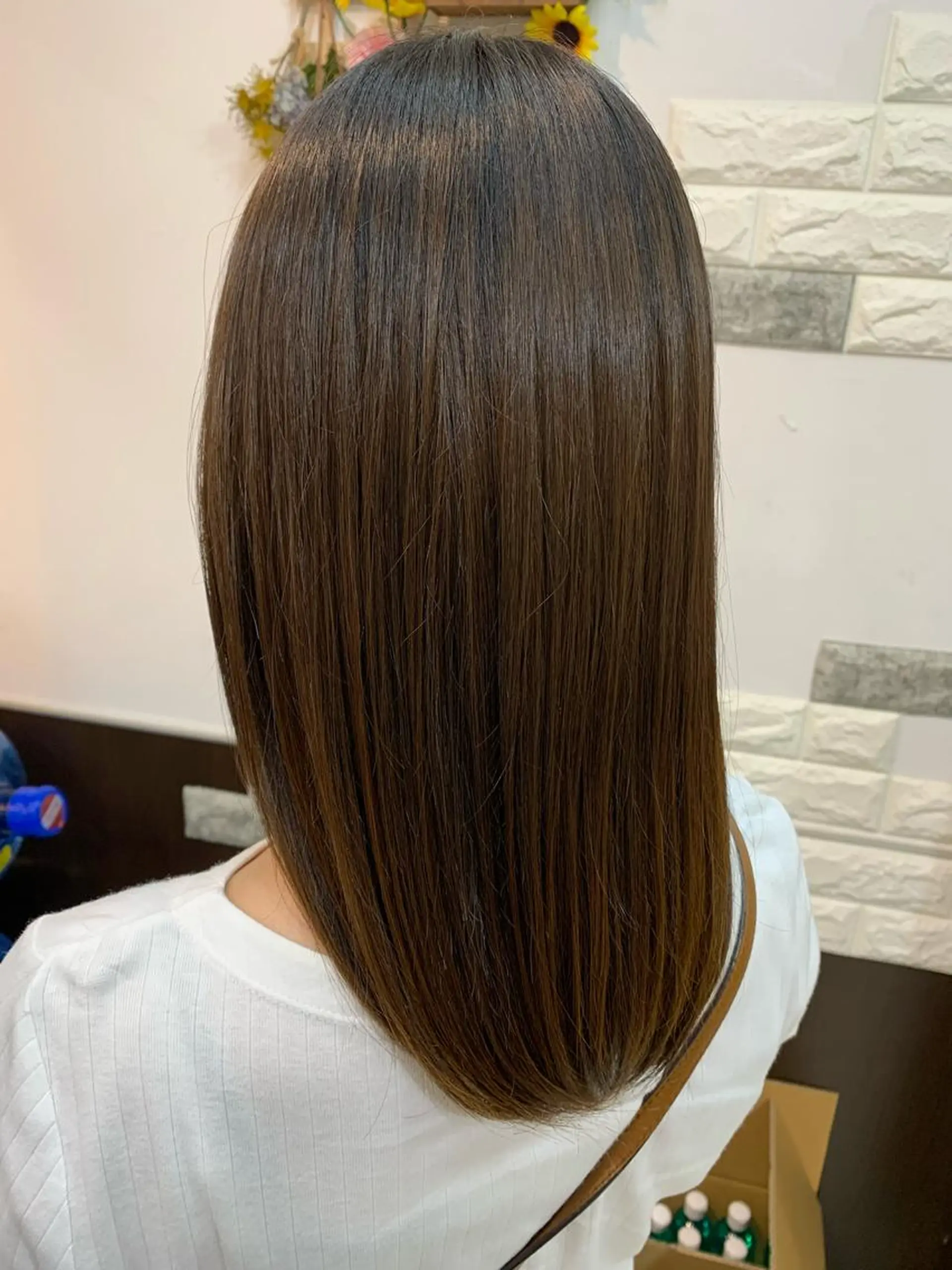 ミディアム 大人デザイン 🍃MORIKA🍃のヘアスタイル