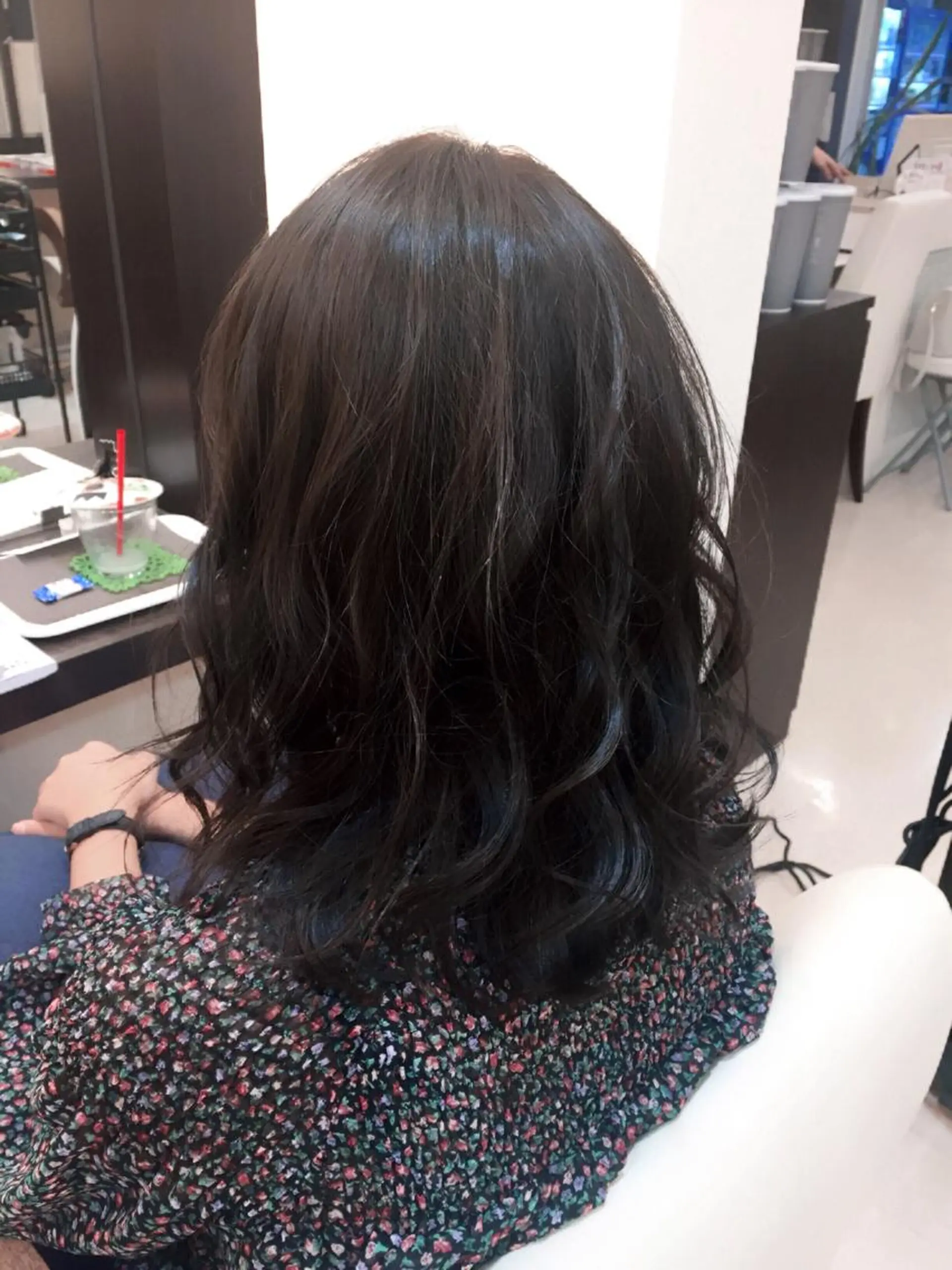 カラー アッシュ ブルーカラー ブルージュ ハイライトカラー カット パーマ 🌙似合わせ🐈‍⬛ ケア✨又吉のヘアスタイル