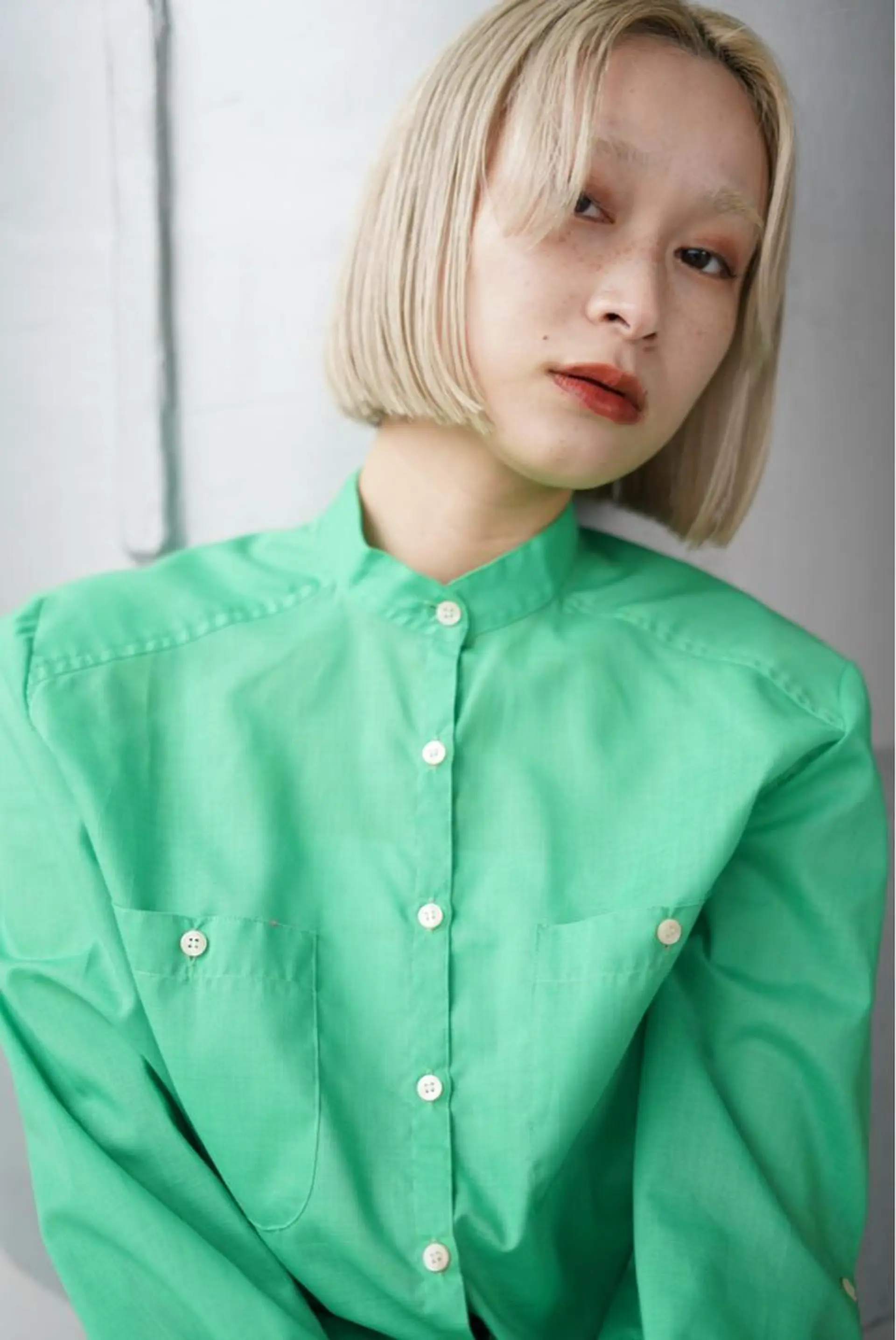 ショート カット ヘアカラー トリートメント 西口 裕人のヘアスタイル